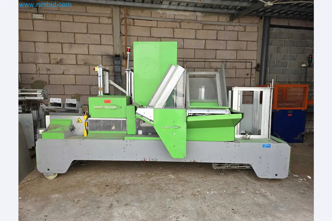 Likvidace podniku - Použité balicí stroje na balení ovoce a zeleniny (výrobní linka MDF)-1