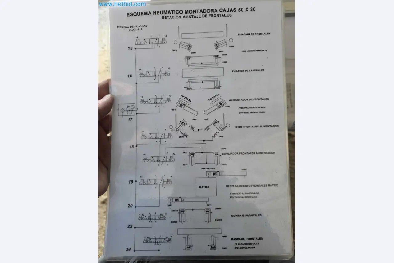 Likvidace podniku - Použité balicí stroje na balení ovoce a zeleniny (výrobní linka MDF)-21