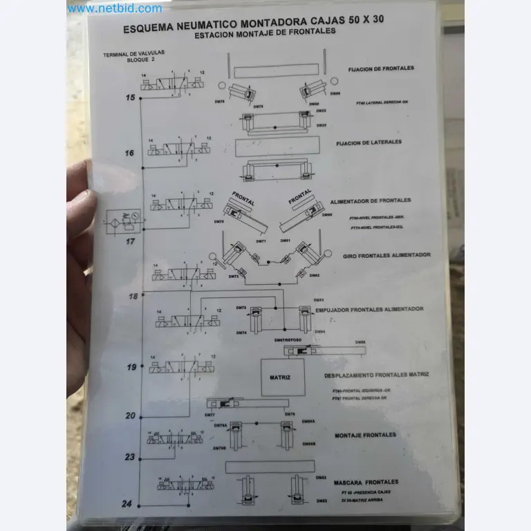 Likvidace podniku - Použité balicí stroje na balení ovoce a zeleniny (výrobní linka MDF)-21