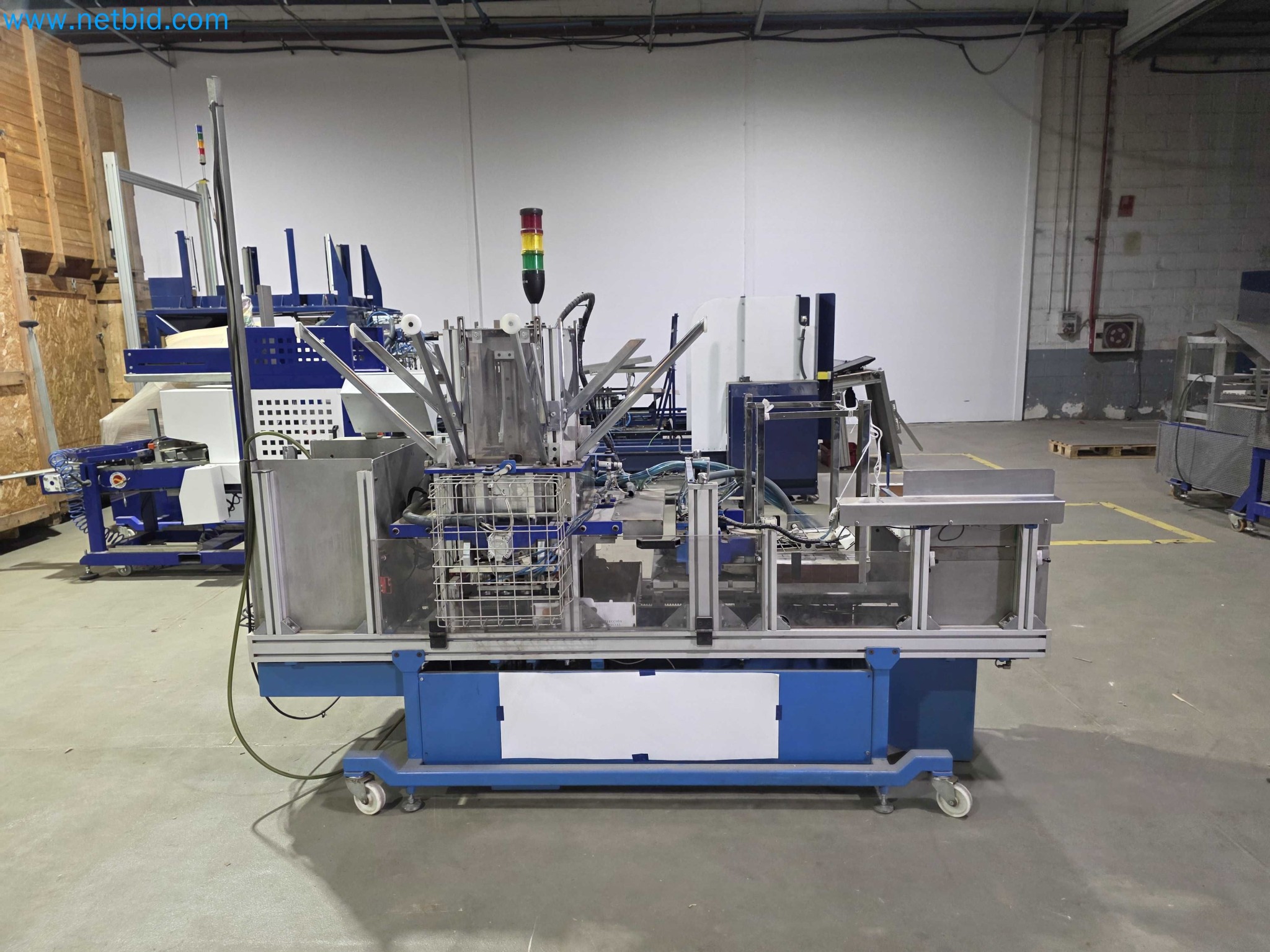 Likvidace podniku - Použité balicí stroje na balení ovoce a zeleniny (výrobní linka MDF)-1