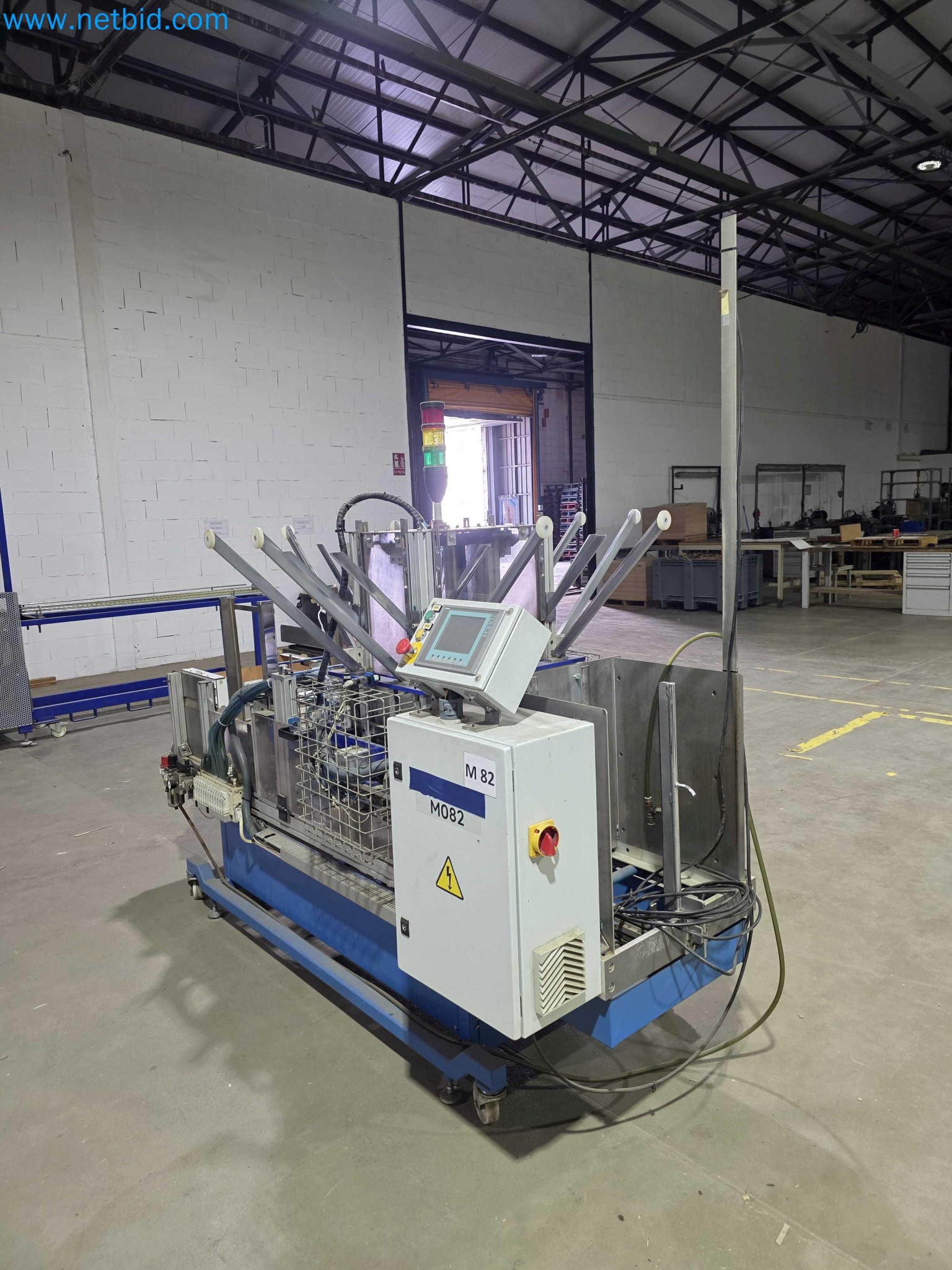 Likvidace podniku - Použité balicí stroje na balení ovoce a zeleniny (výrobní linka MDF)-4