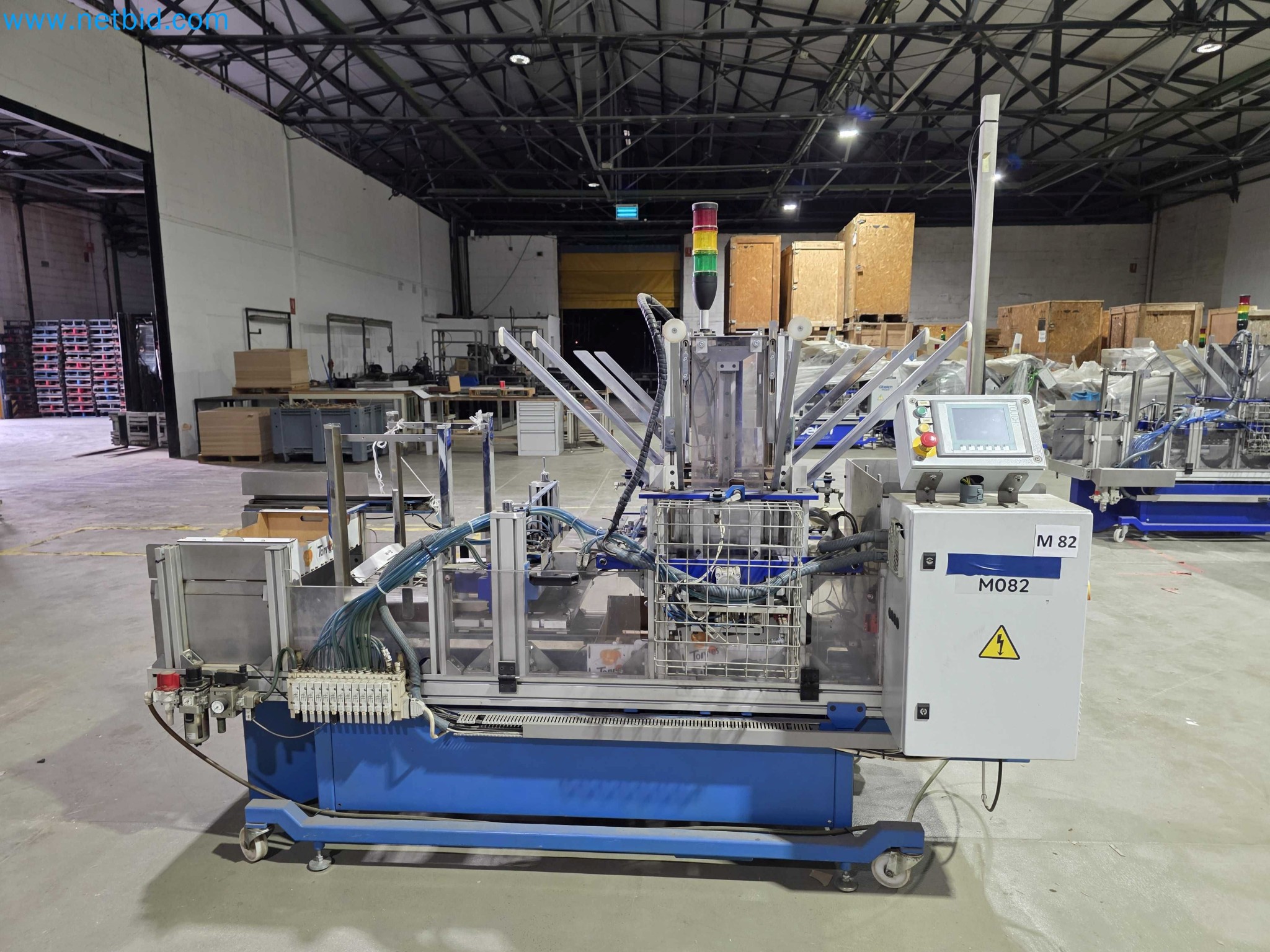 Likvidace podniku - Použité balicí stroje na balení ovoce a zeleniny (výrobní linka MDF)-5