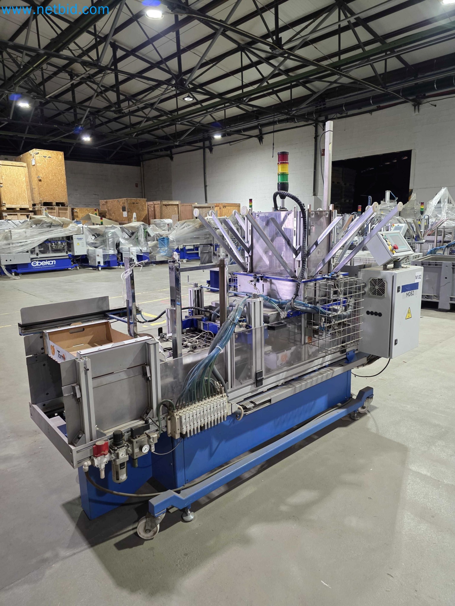 Likvidace podniku - Použité balicí stroje na balení ovoce a zeleniny (výrobní linka MDF)-6