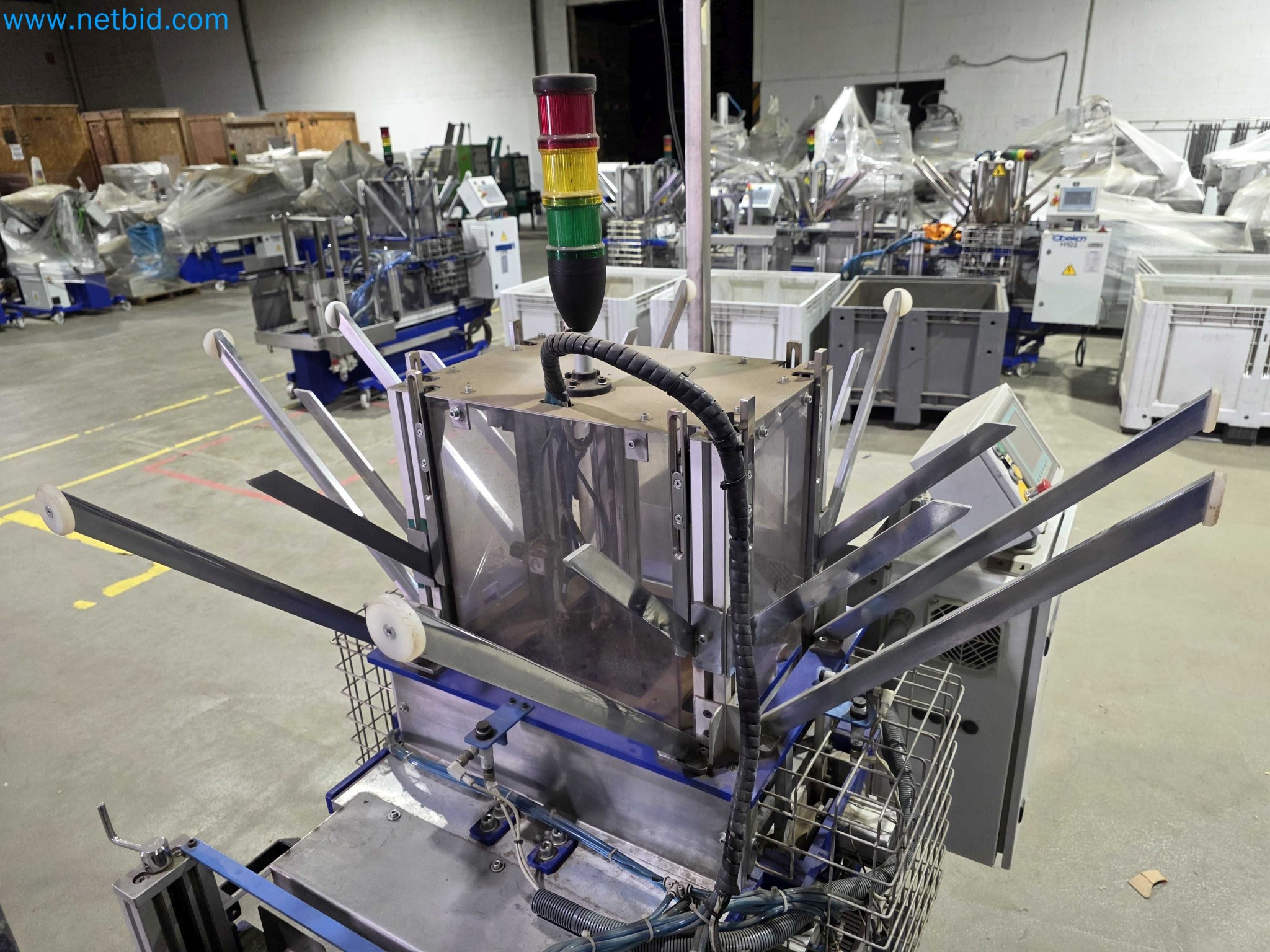 Likvidace podniku - Použité balicí stroje na balení ovoce a zeleniny (výrobní linka MDF)-9