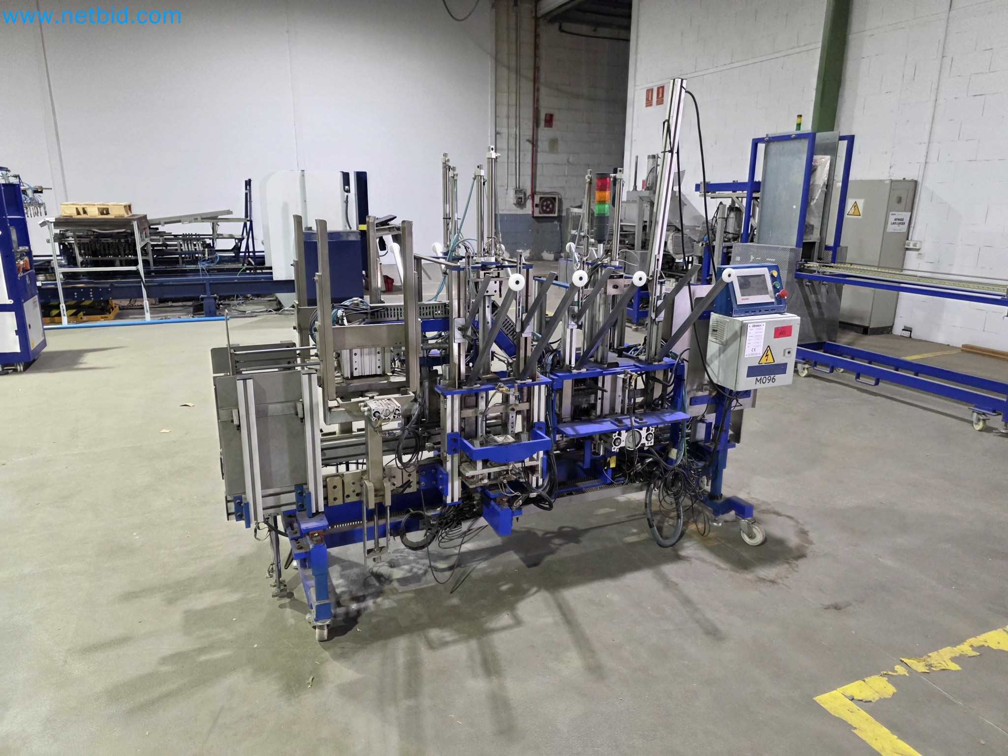 Likvidace podniku - Použité balicí stroje na balení ovoce a zeleniny (výrobní linka MDF)-1