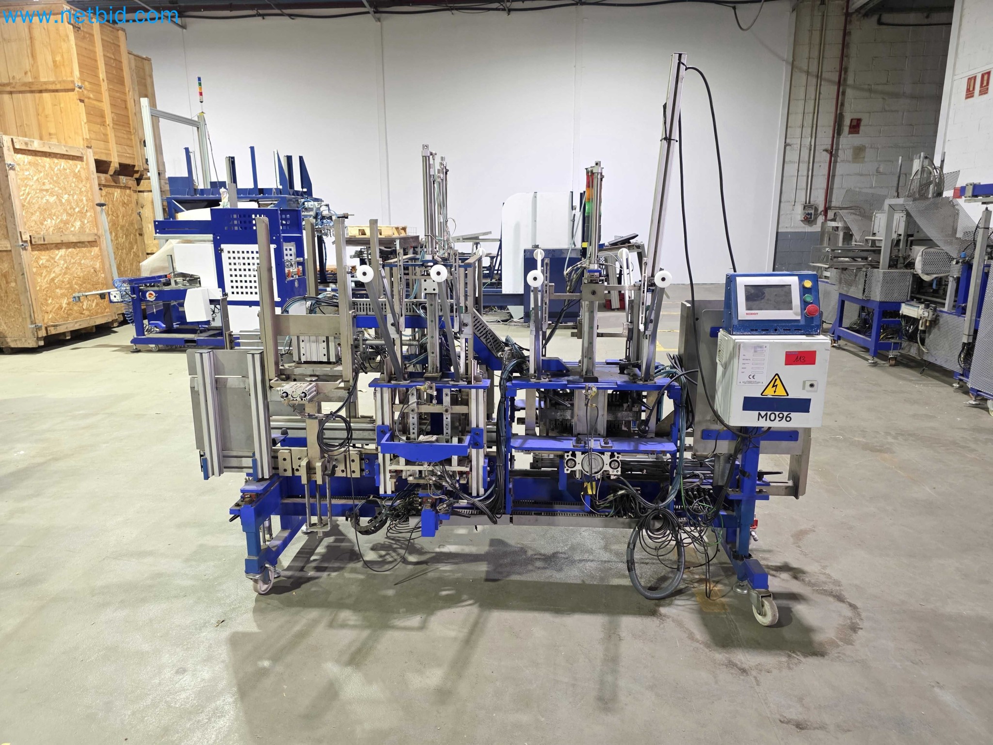 Likvidace podniku - Použité balicí stroje na balení ovoce a zeleniny (výrobní linka MDF)-2