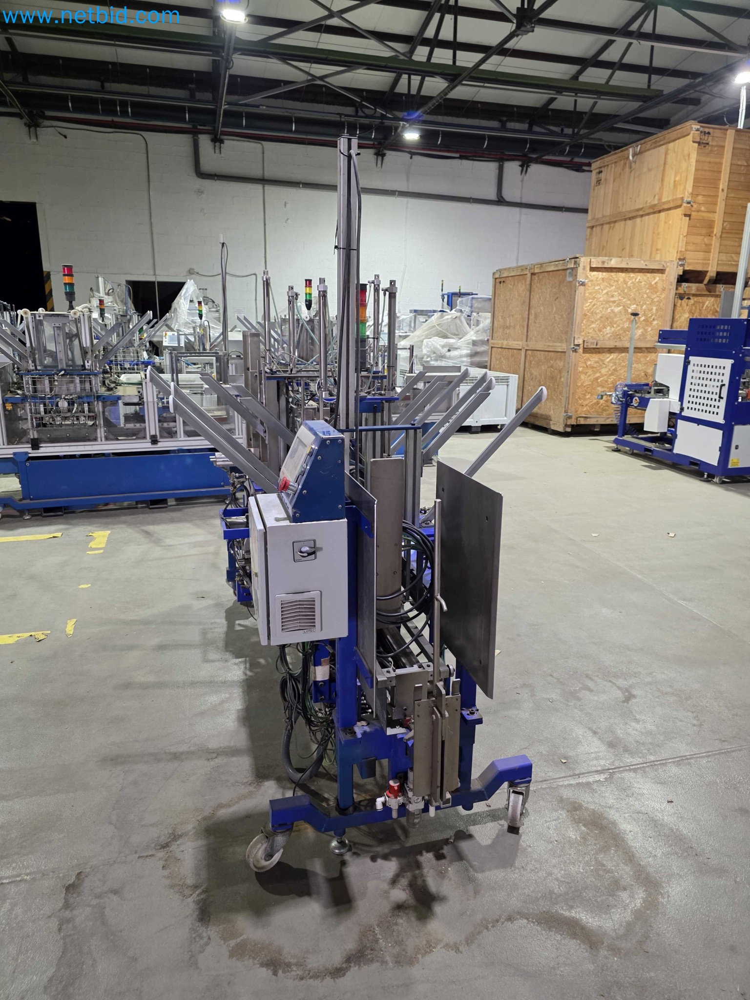 Likvidace podniku - Použité balicí stroje na balení ovoce a zeleniny (výrobní linka MDF)-4