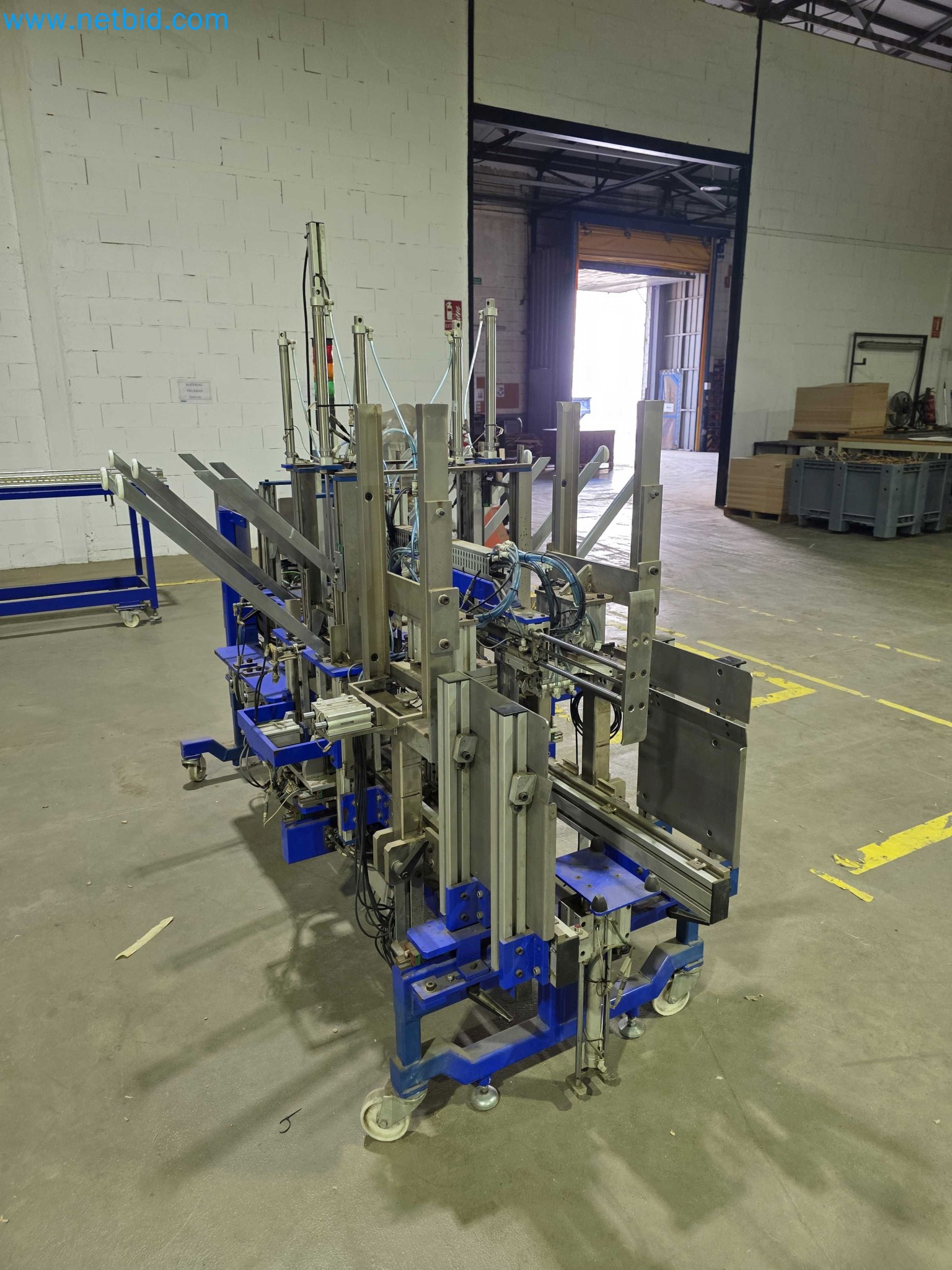 Likvidace podniku - Použité balicí stroje na balení ovoce a zeleniny (výrobní linka MDF)-7