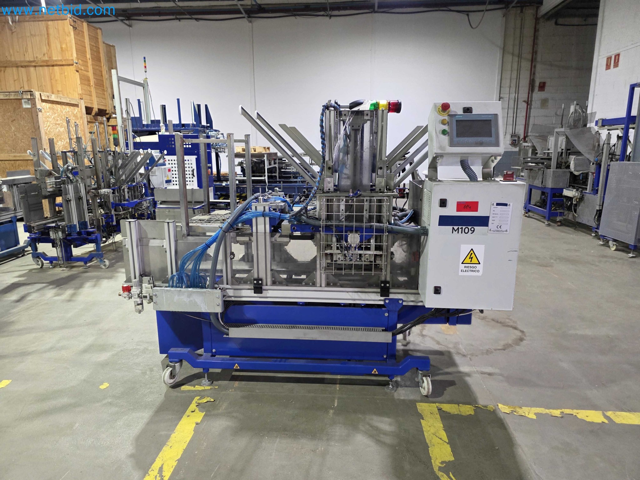 Likvidace podniku - Použité balicí stroje na balení ovoce a zeleniny (výrobní linka MDF)-14