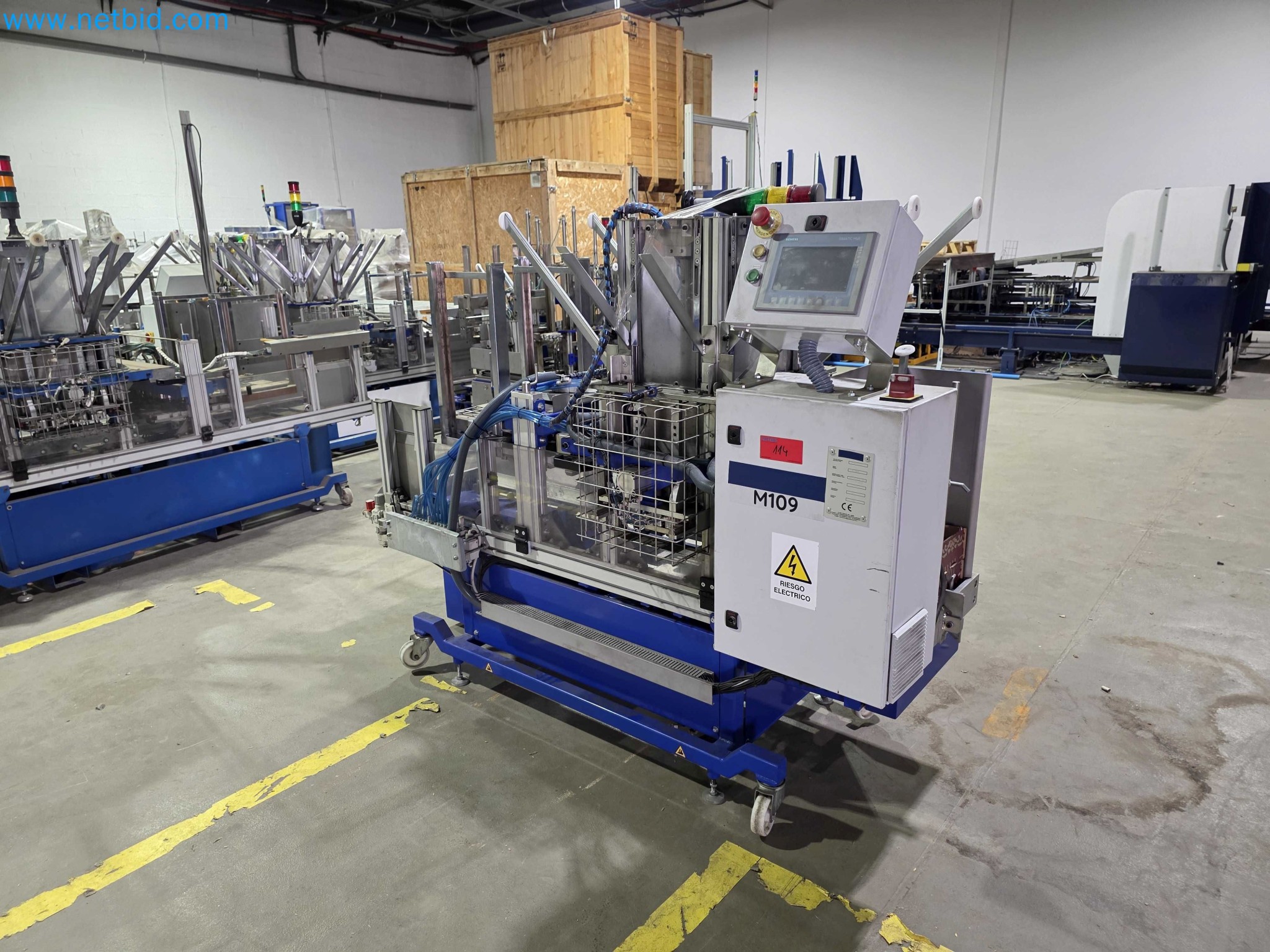 Likvidace podniku - Použité balicí stroje na balení ovoce a zeleniny (výrobní linka MDF)-16