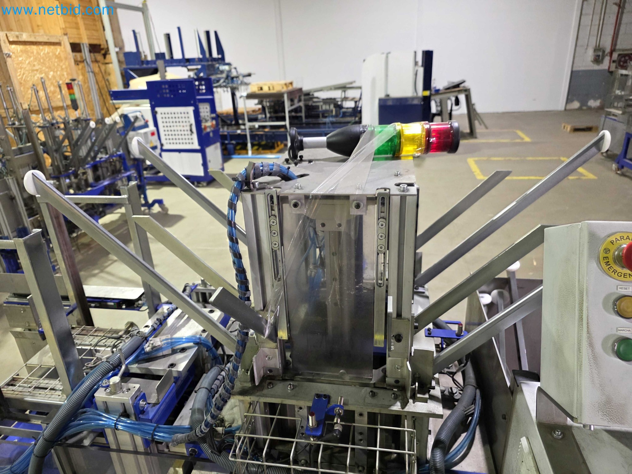 Likvidace podniku - Použité balicí stroje na balení ovoce a zeleniny (výrobní linka MDF)-4