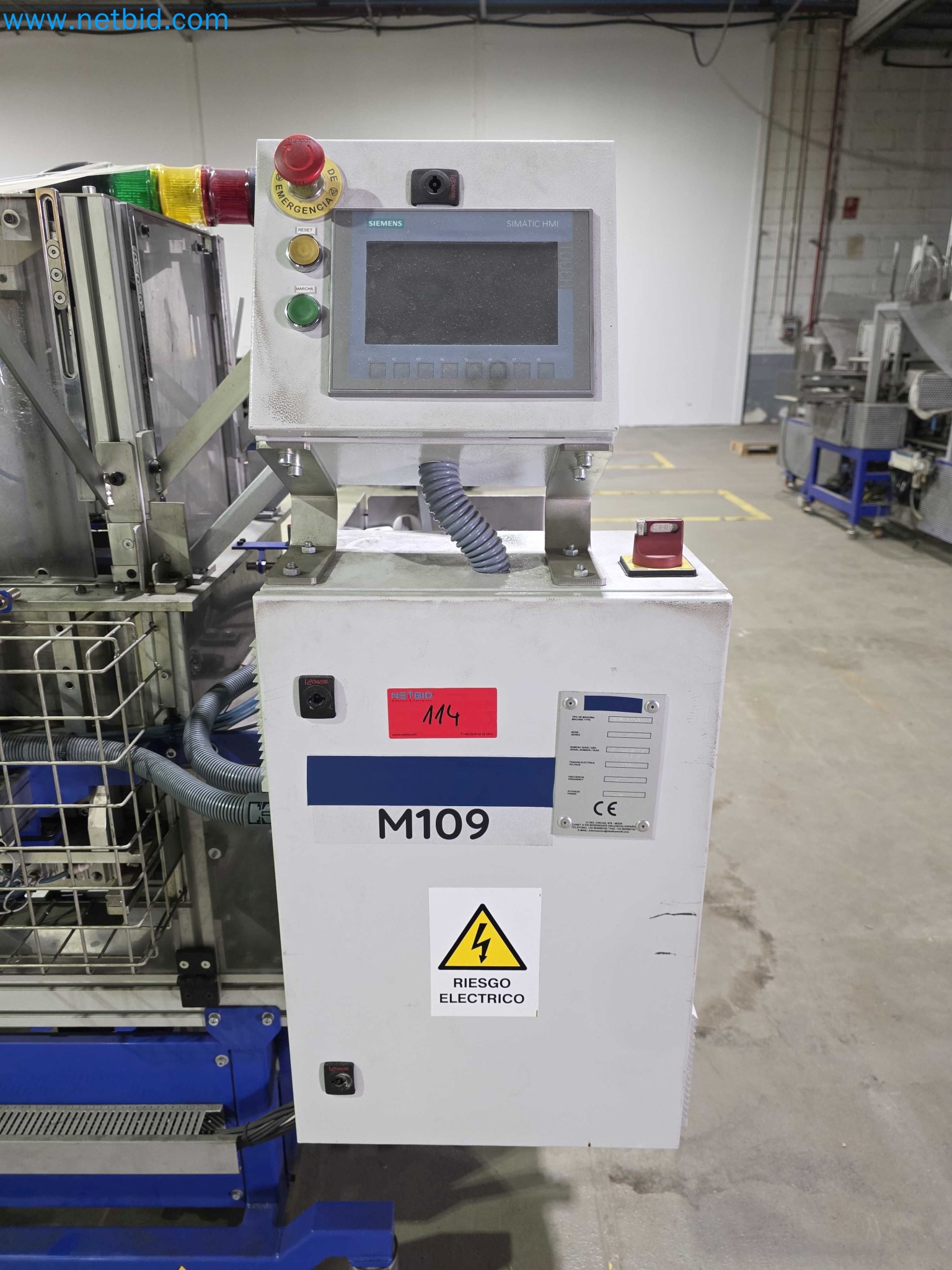 Likvidace podniku - Použité balicí stroje na balení ovoce a zeleniny (výrobní linka MDF)-8