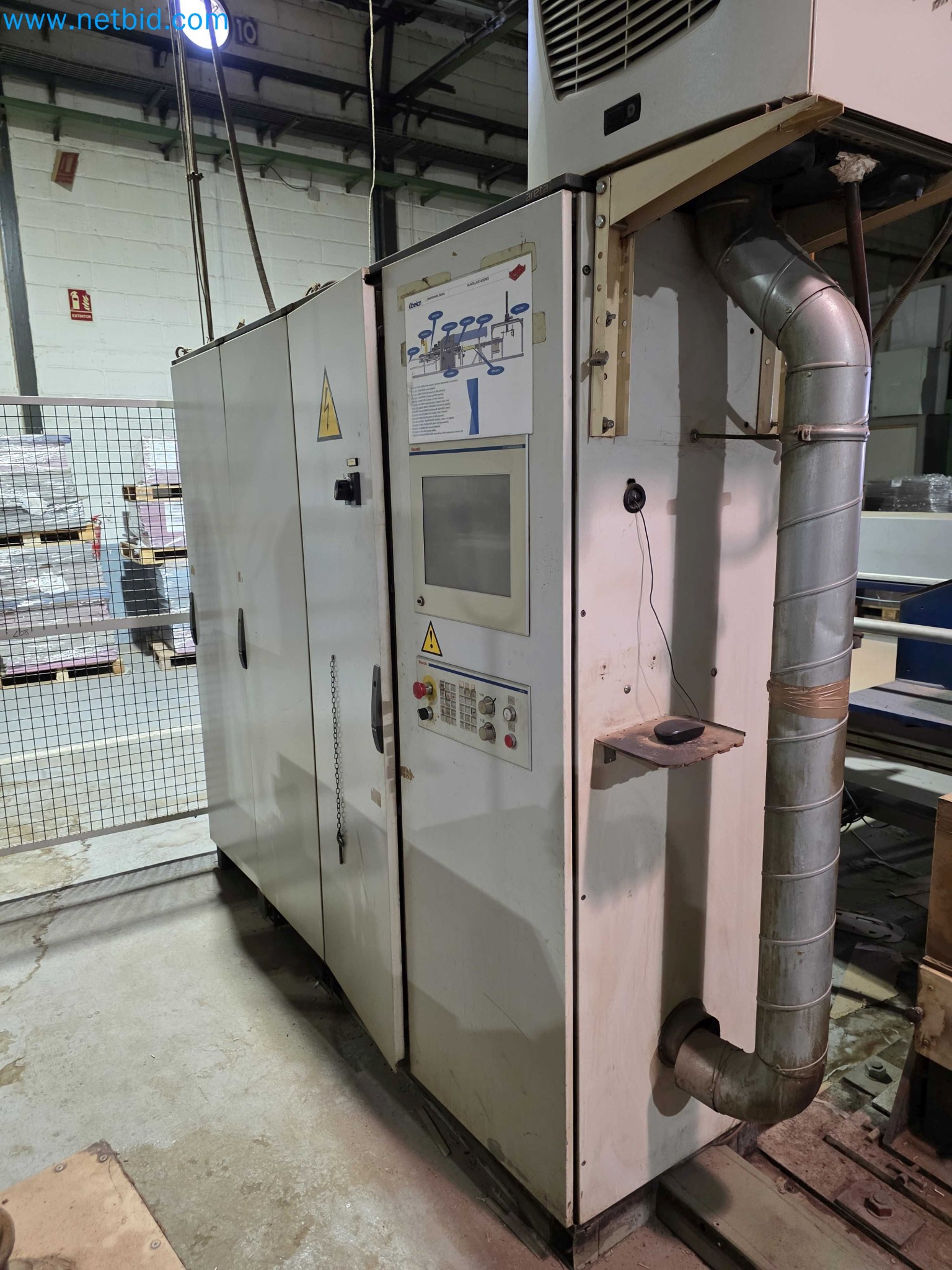 Likvidace podniku - Použité balicí stroje na balení ovoce a zeleniny (výrobní linka MDF)-14