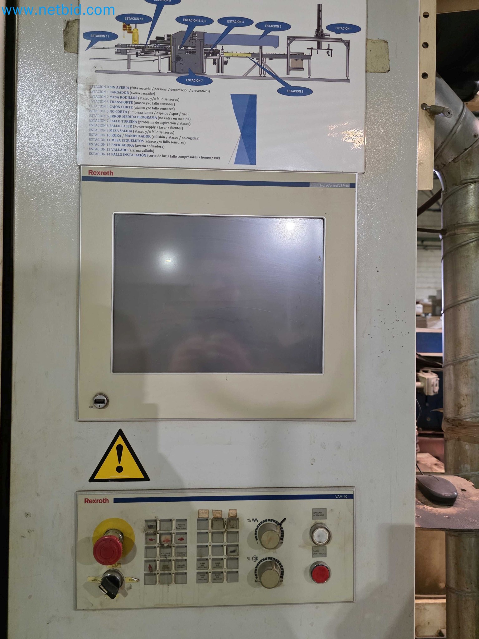 Likvidace podniku - Použité balicí stroje na balení ovoce a zeleniny (výrobní linka MDF)-16