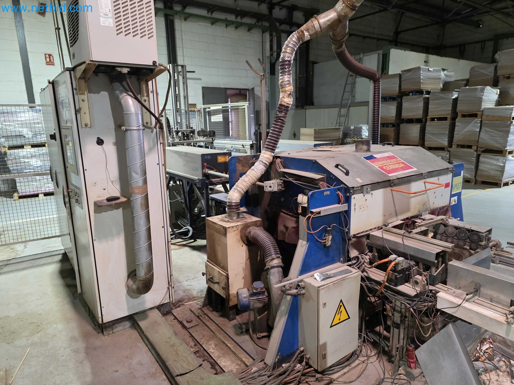 Likvidace podniku - Použité balicí stroje na balení ovoce a zeleniny (výrobní linka MDF)-2