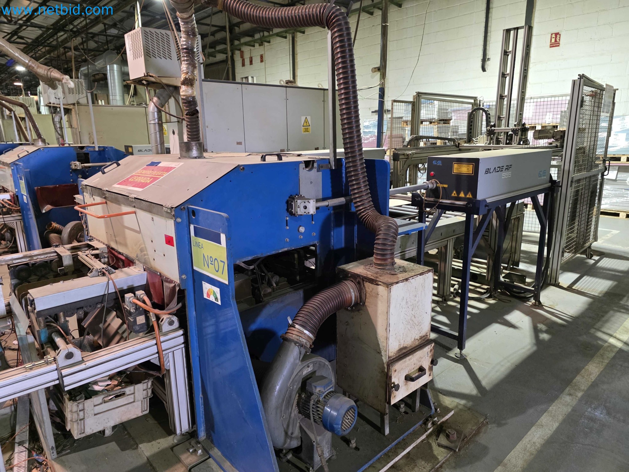 Likvidace podniku - Použité balicí stroje na balení ovoce a zeleniny (výrobní linka MDF)-4