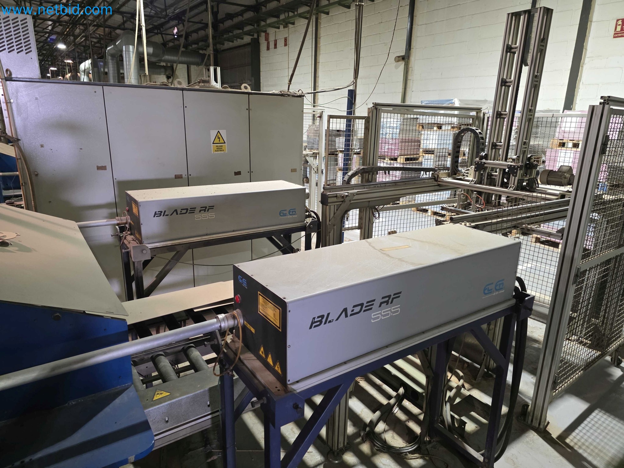 Likvidace podniku - Použité balicí stroje na balení ovoce a zeleniny (výrobní linka MDF)-7