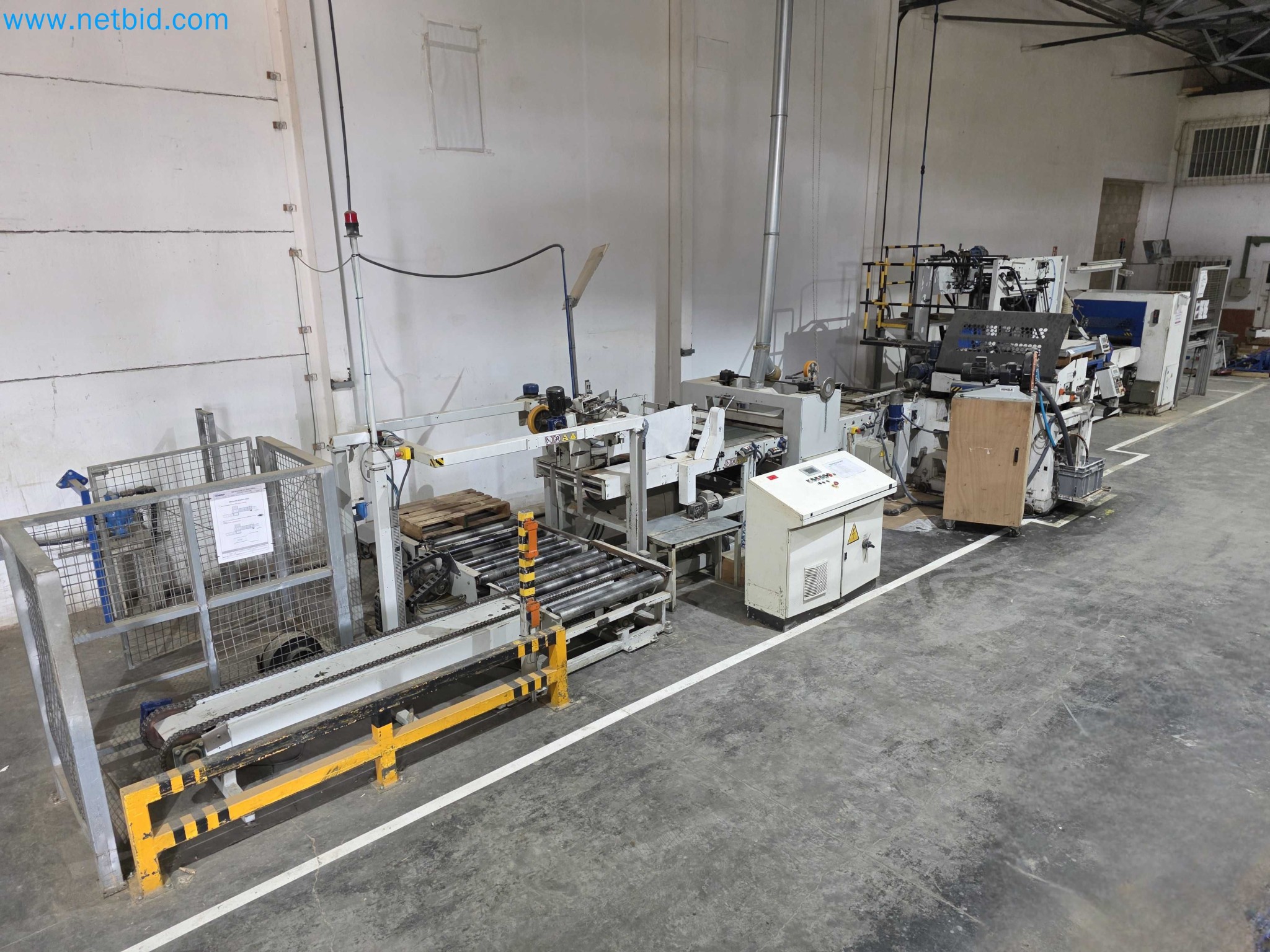 Likvidace podniku - Použité balicí stroje na balení ovoce a zeleniny (výrobní linka MDF)-1