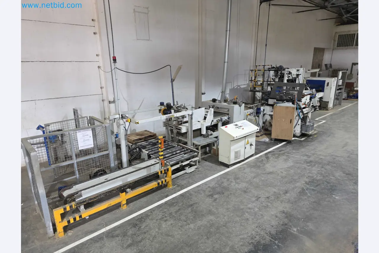 Likvidace podniku - Použité balicí stroje na balení ovoce a zeleniny (výrobní linka MDF)-1