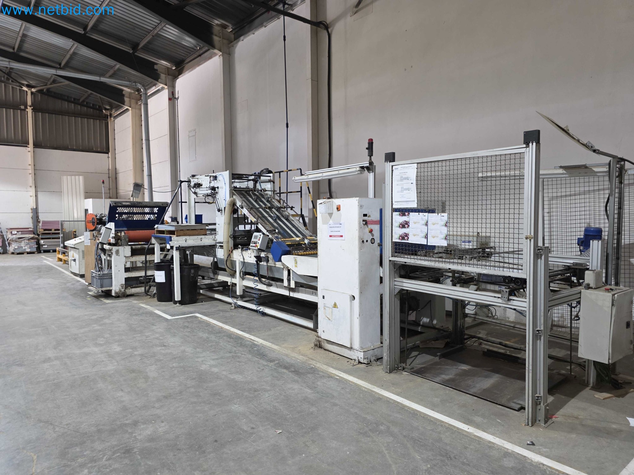 Likvidace podniku - Použité balicí stroje na balení ovoce a zeleniny (výrobní linka MDF)-2