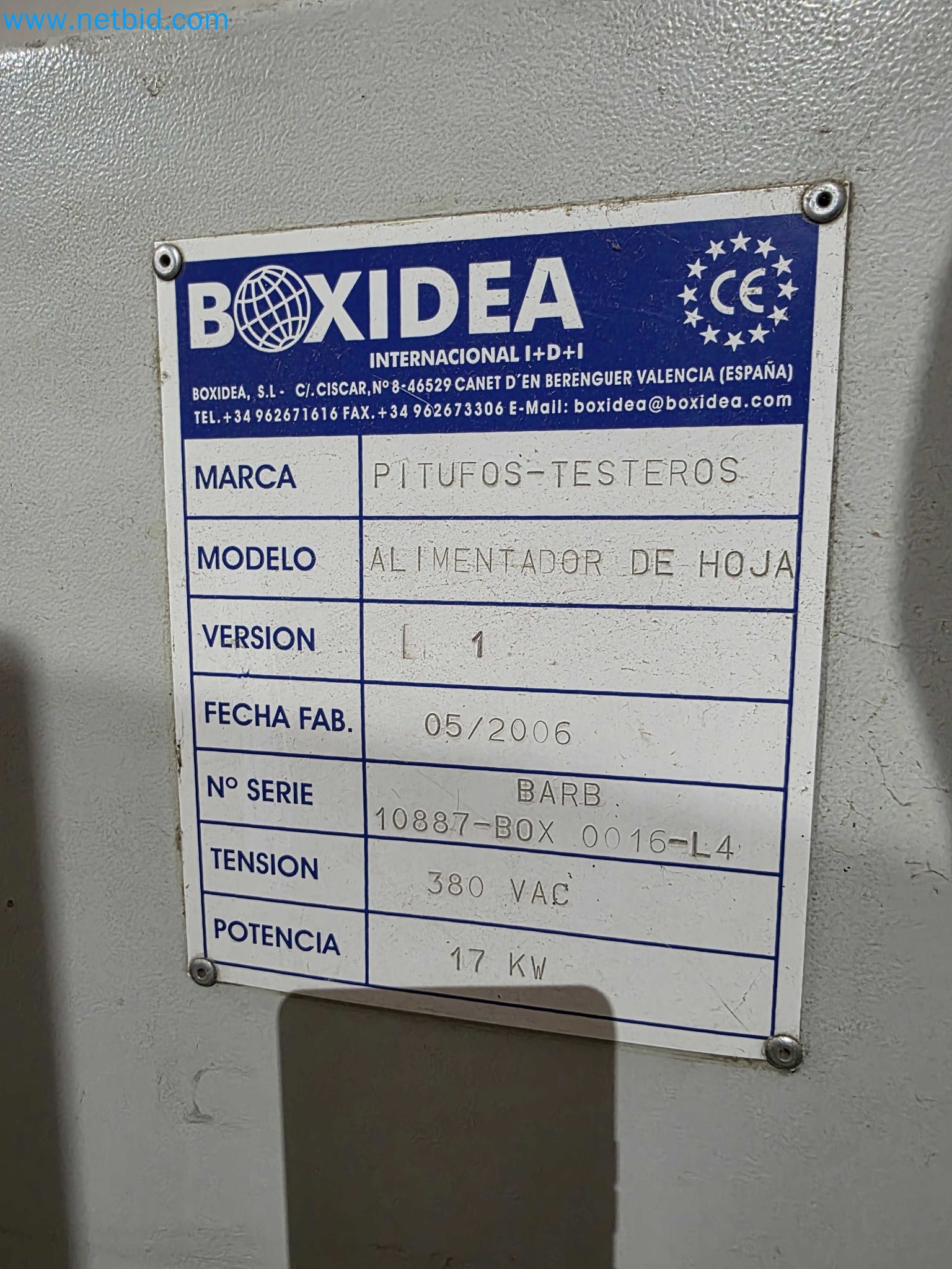 Likvidace podniku - Použité balicí stroje na balení ovoce a zeleniny (výrobní linka MDF)-36