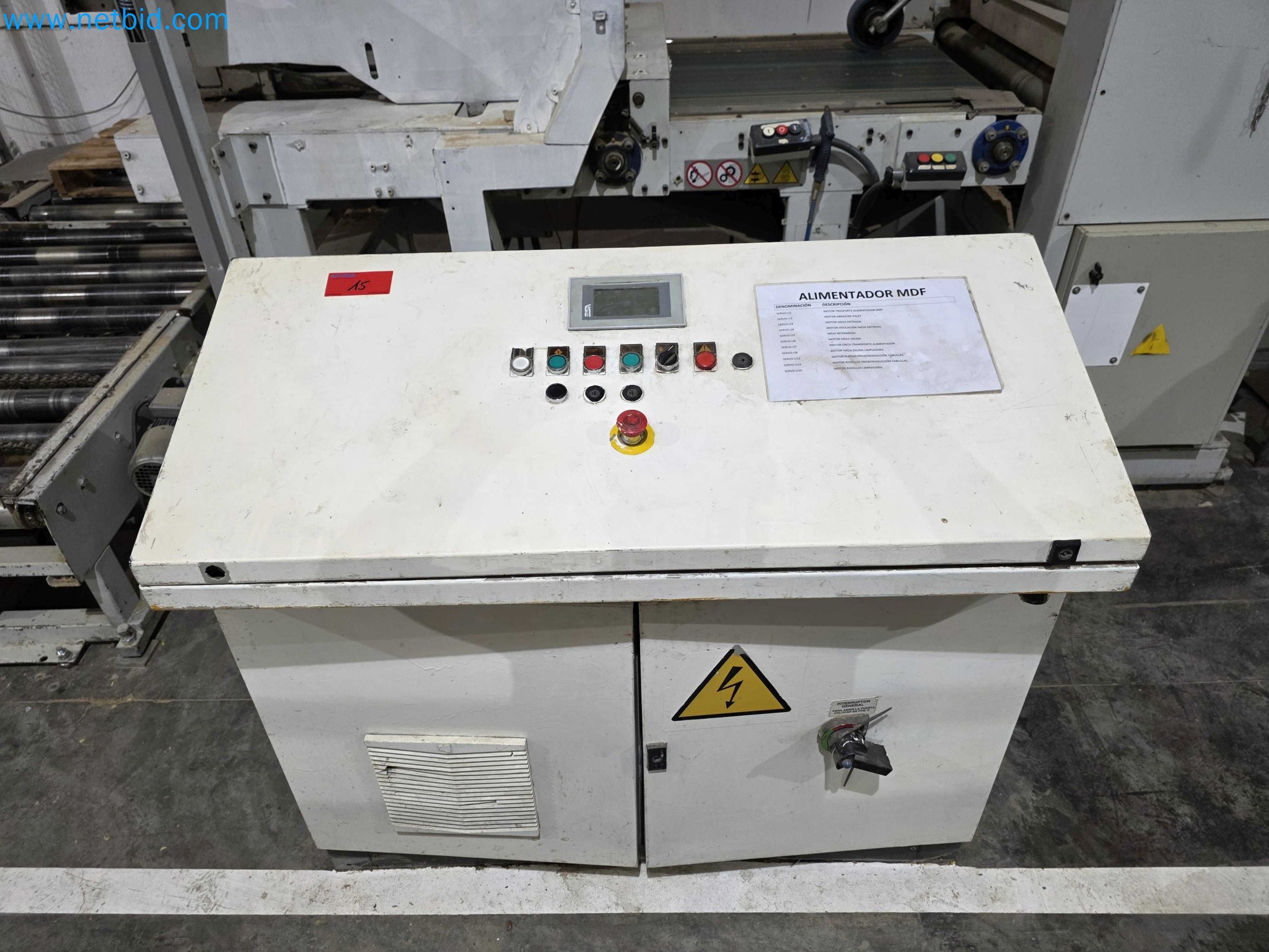 Likvidace podniku - Použité balicí stroje na balení ovoce a zeleniny (výrobní linka MDF)-8