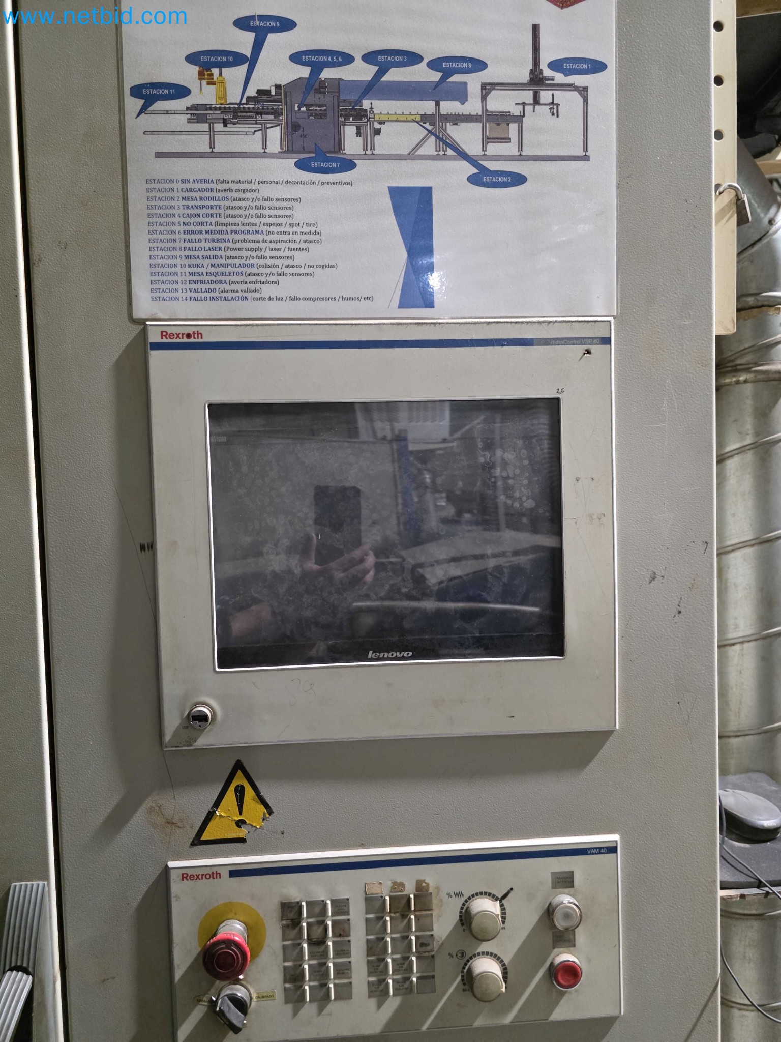 Likvidace podniku - Použité balicí stroje na balení ovoce a zeleniny (výrobní linka MDF)-17