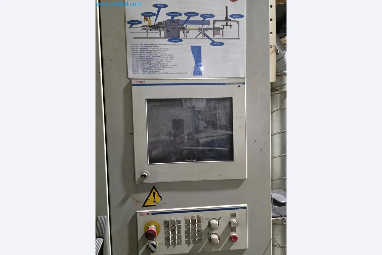 Likvidace podniku - Použité balicí stroje na balení ovoce a zeleniny (výrobní linka MDF)-17