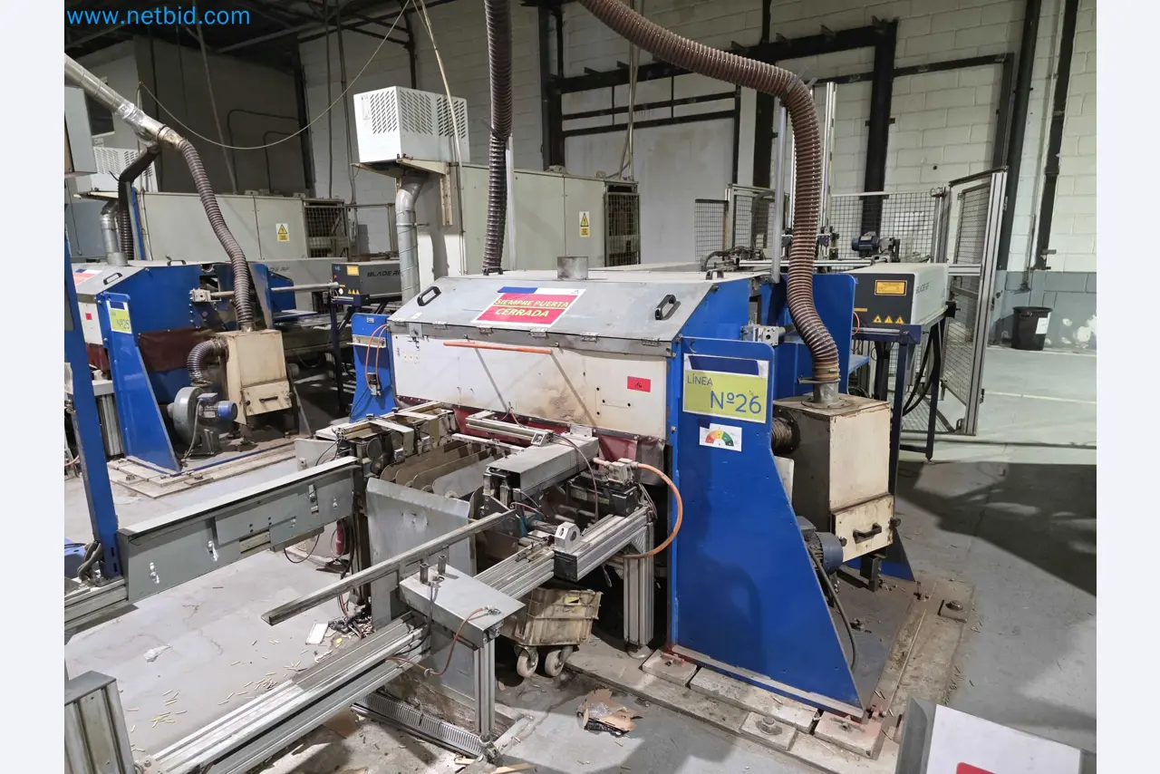 Likvidace podniku - Použité balicí stroje na balení ovoce a zeleniny (výrobní linka MDF)-1