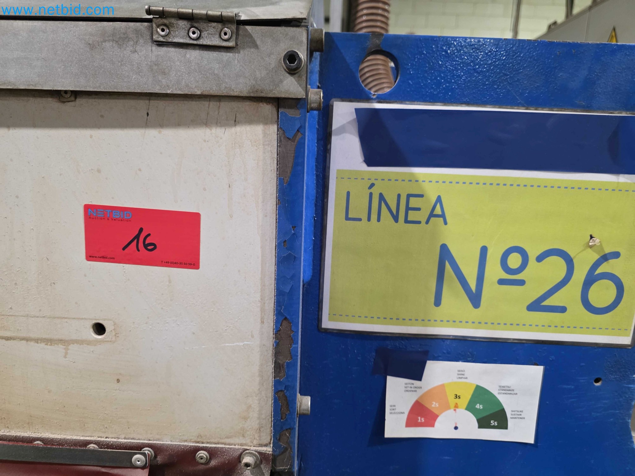 Likvidace podniku - Použité balicí stroje na balení ovoce a zeleniny (výrobní linka MDF)-4