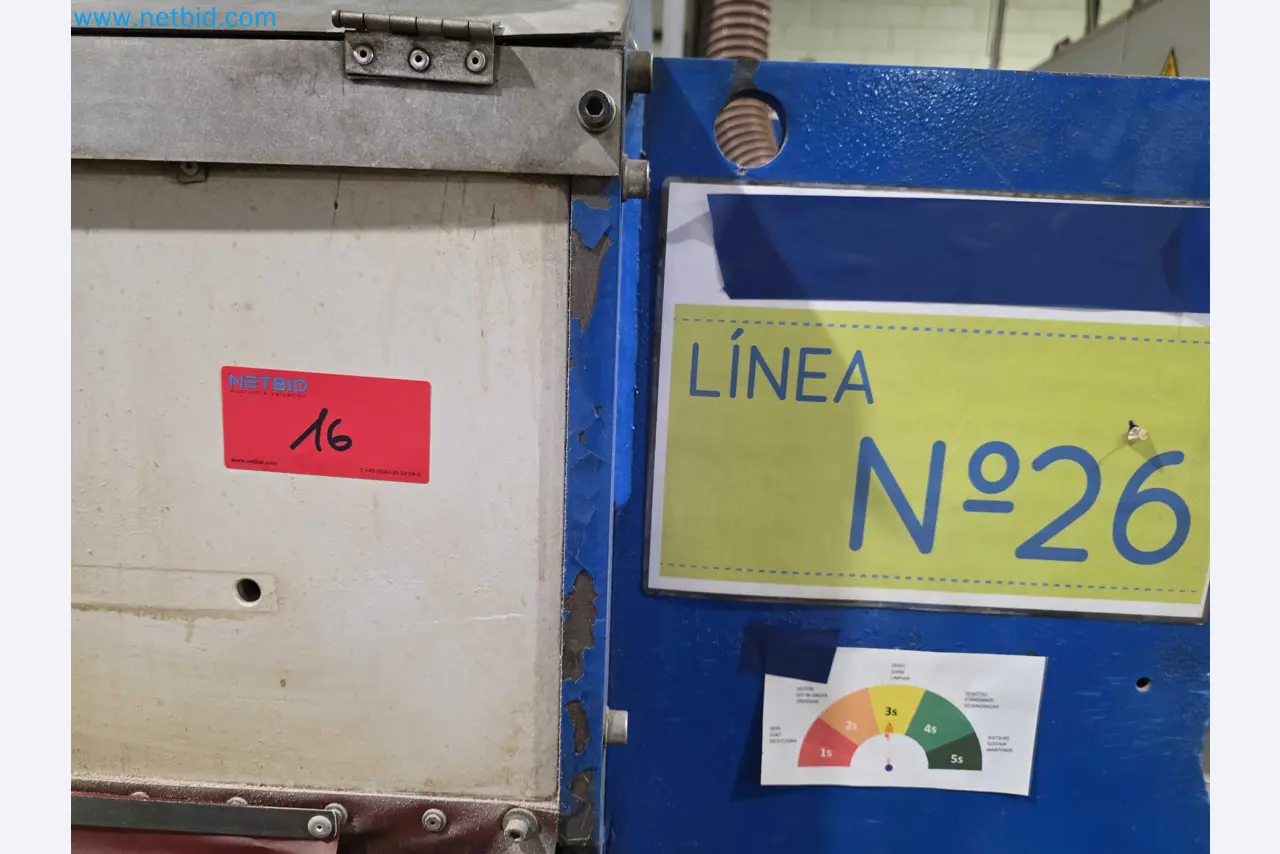 Likvidace podniku - Použité balicí stroje na balení ovoce a zeleniny (výrobní linka MDF)-4