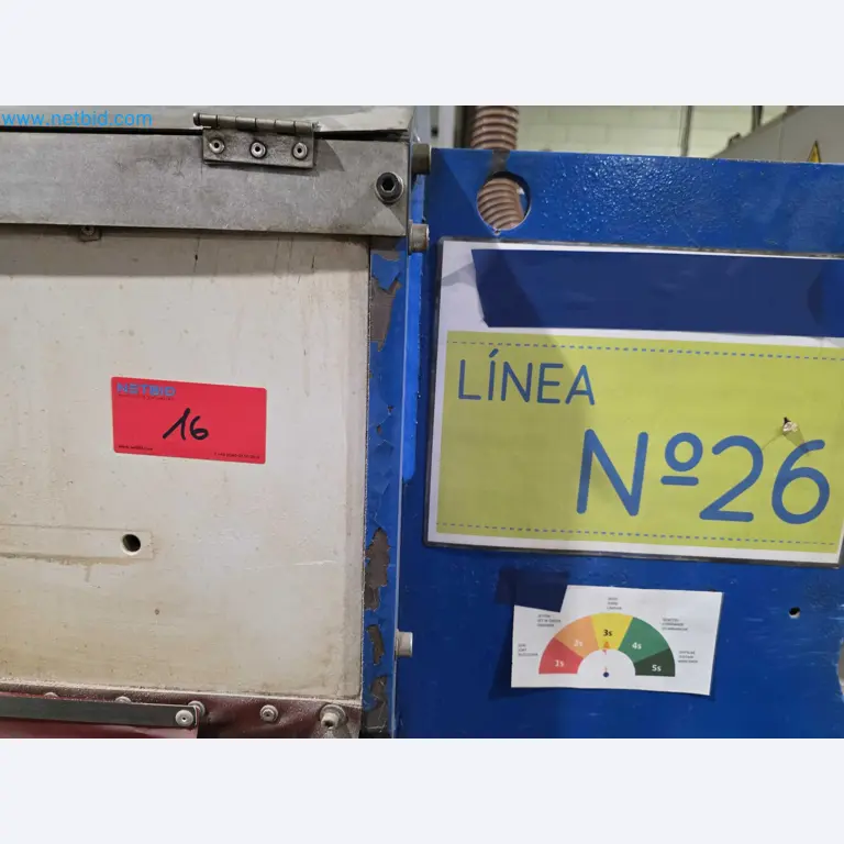 Likvidace podniku - Použité balicí stroje na balení ovoce a zeleniny (výrobní linka MDF)-4