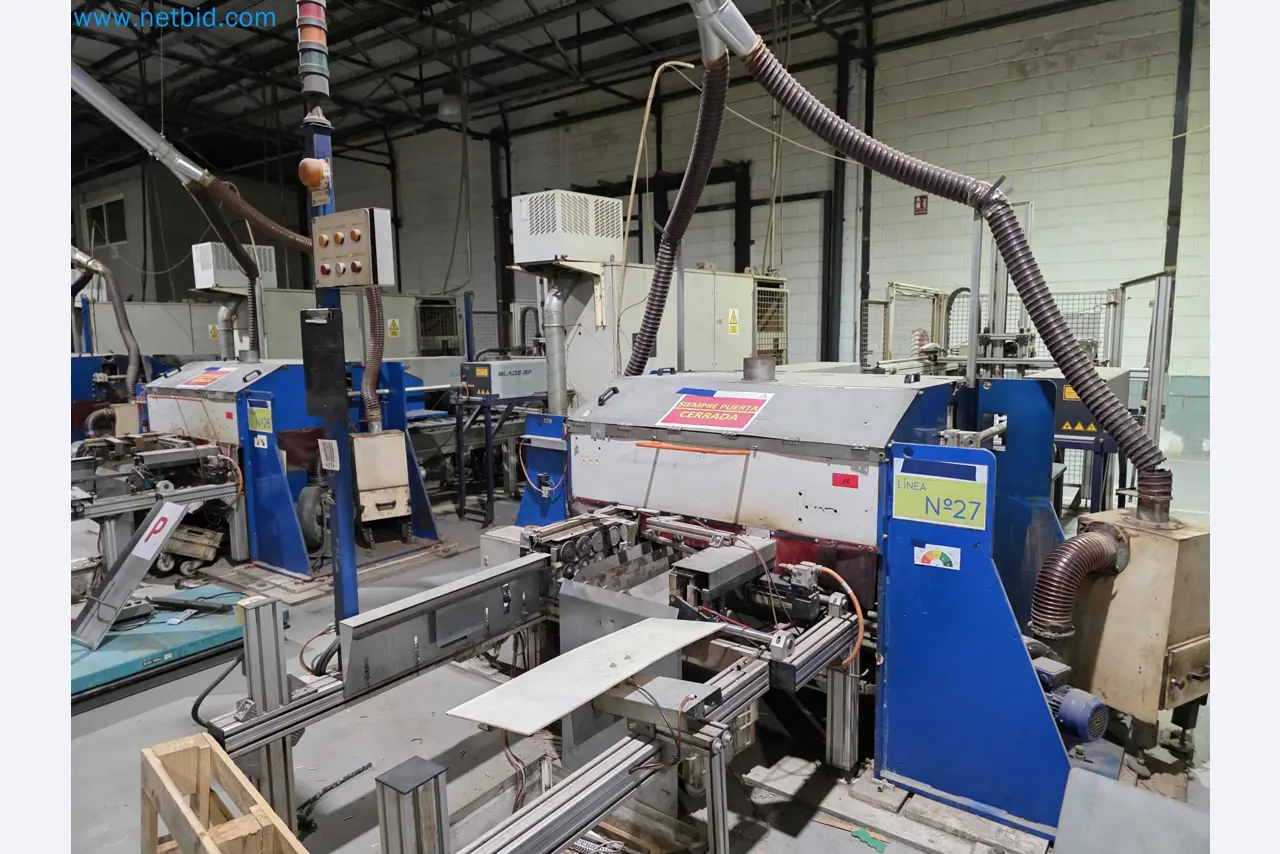 Likvidace podniku - Použité balicí stroje na balení ovoce a zeleniny (výrobní linka MDF)-1