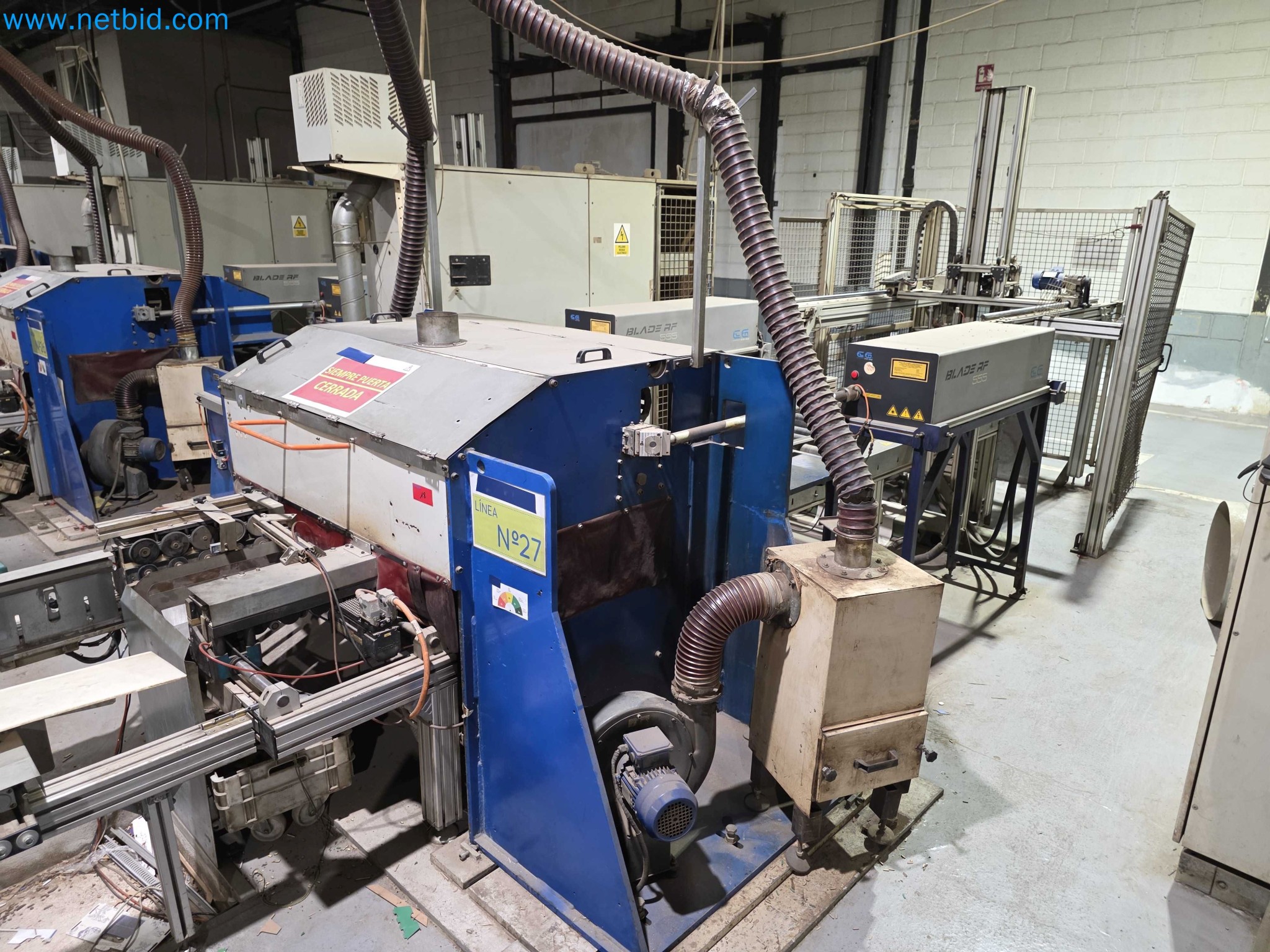 Likvidace podniku - Použité balicí stroje na balení ovoce a zeleniny (výrobní linka MDF)-3