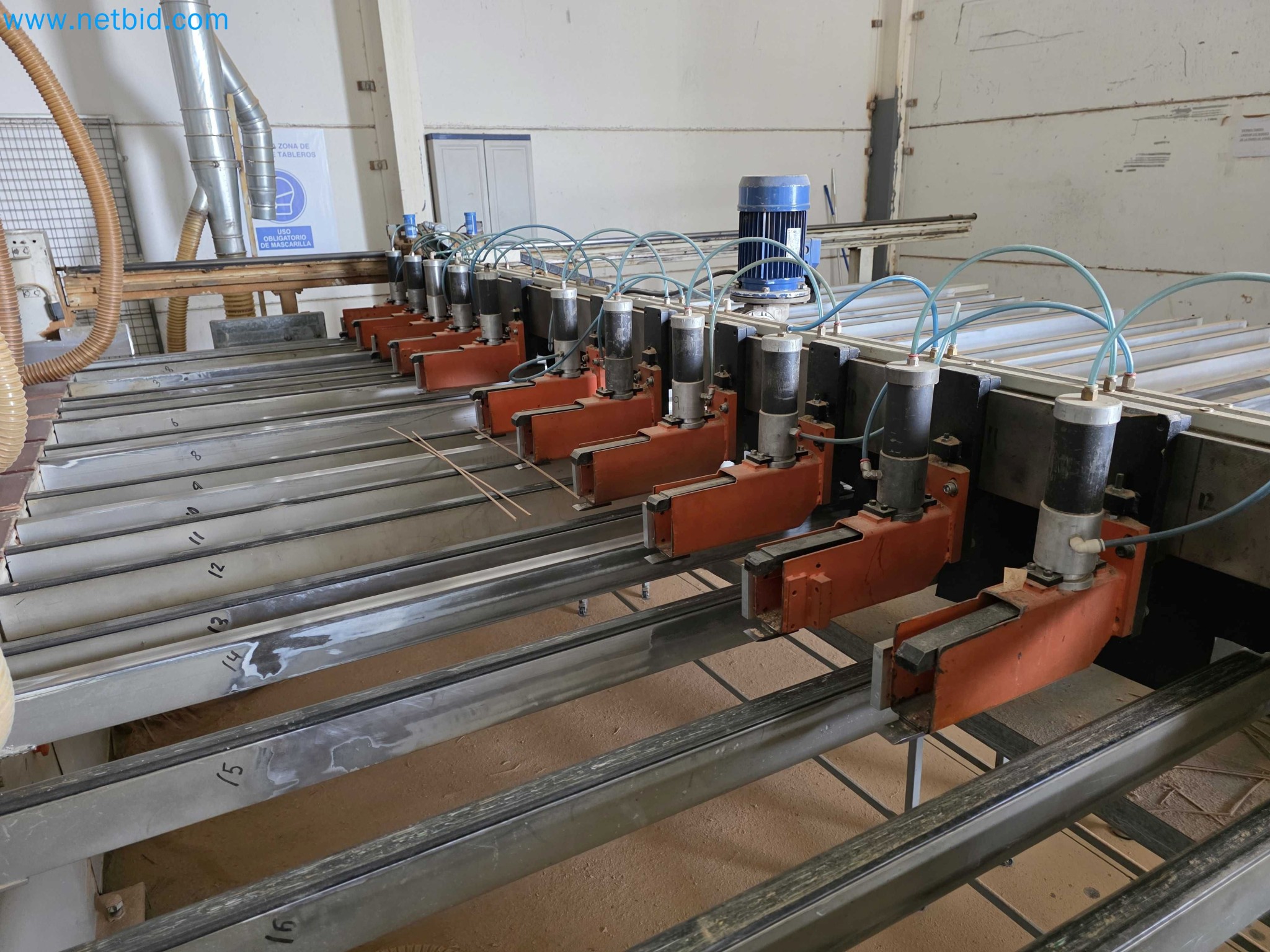 Likvidace podniku - Použité balicí stroje na balení ovoce a zeleniny (výrobní linka MDF)-10