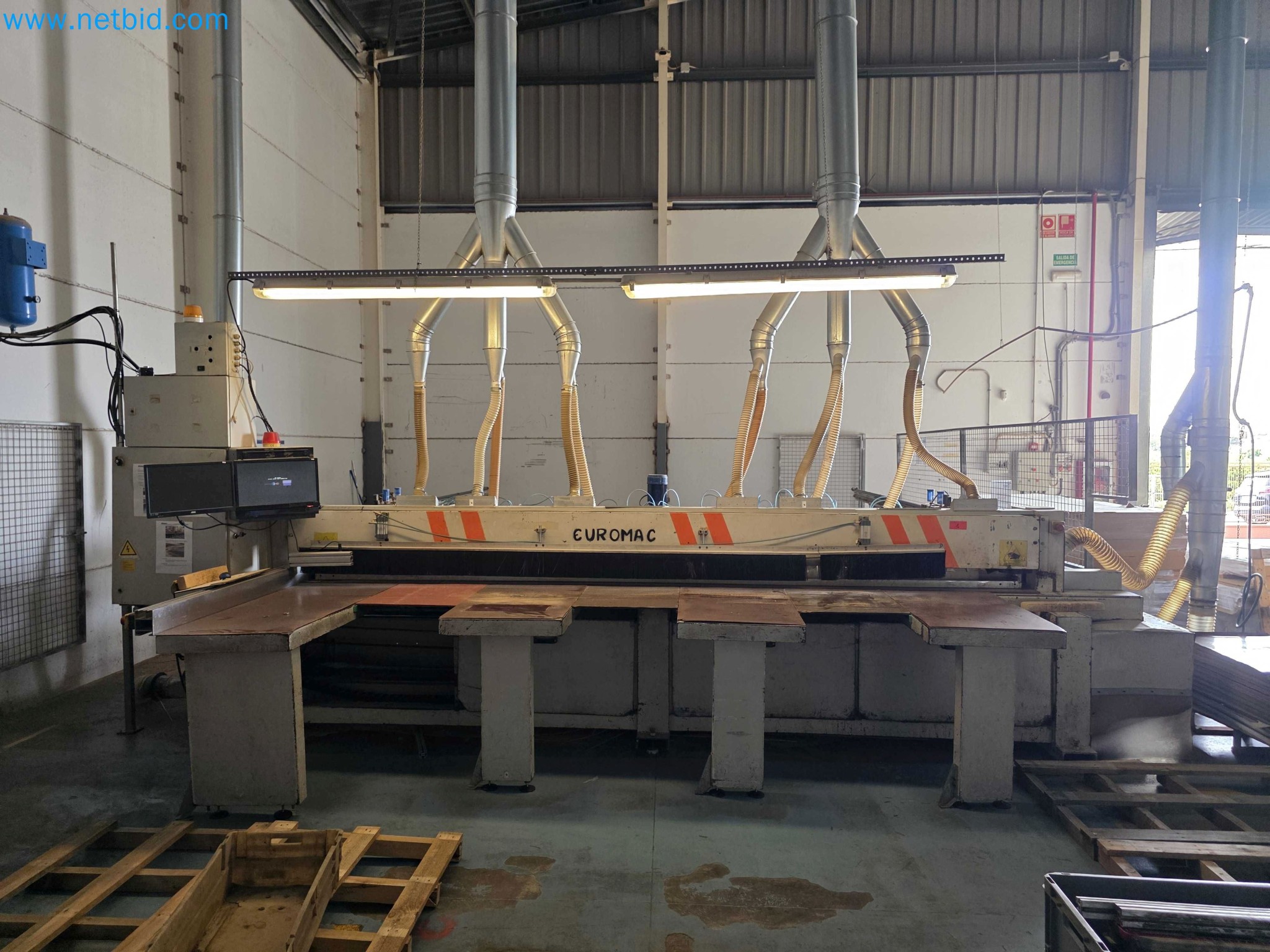 Likvidace podniku - Použité balicí stroje na balení ovoce a zeleniny (výrobní linka MDF)-1