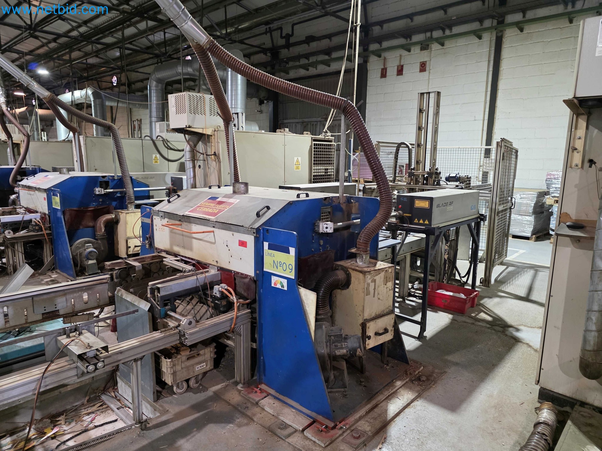 Likvidace podniku - Použité balicí stroje na balení ovoce a zeleniny (výrobní linka MDF)-3