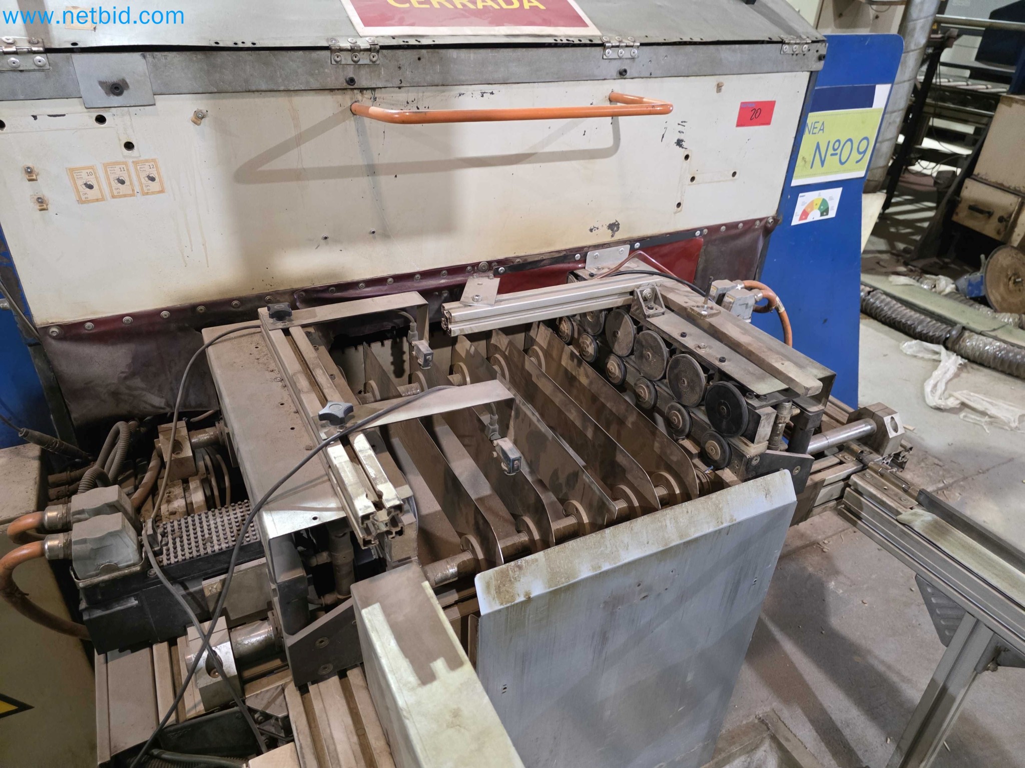 Likvidace podniku - Použité balicí stroje na balení ovoce a zeleniny (výrobní linka MDF)-4