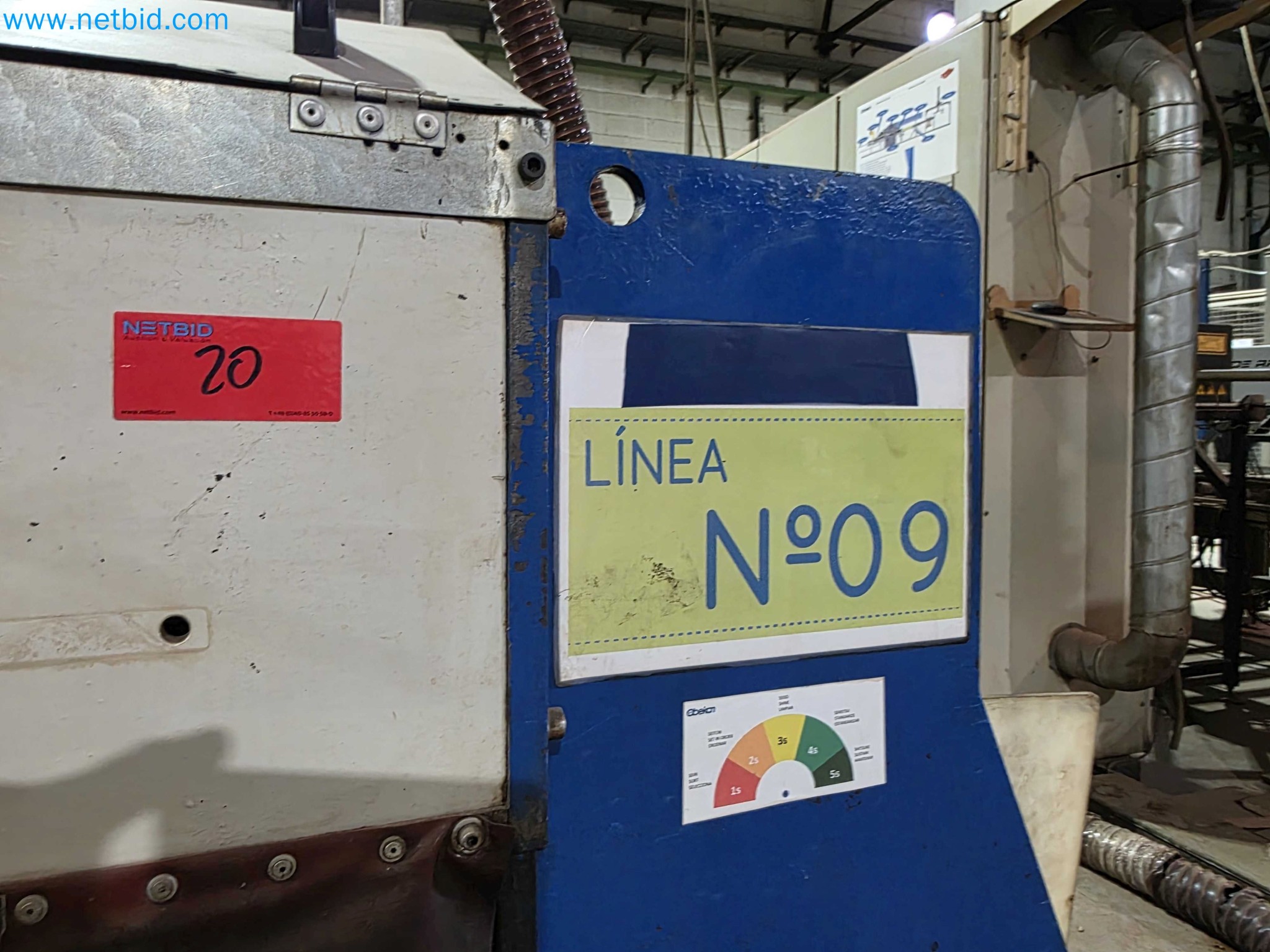 Likvidace podniku - Použité balicí stroje na balení ovoce a zeleniny (výrobní linka MDF)-5