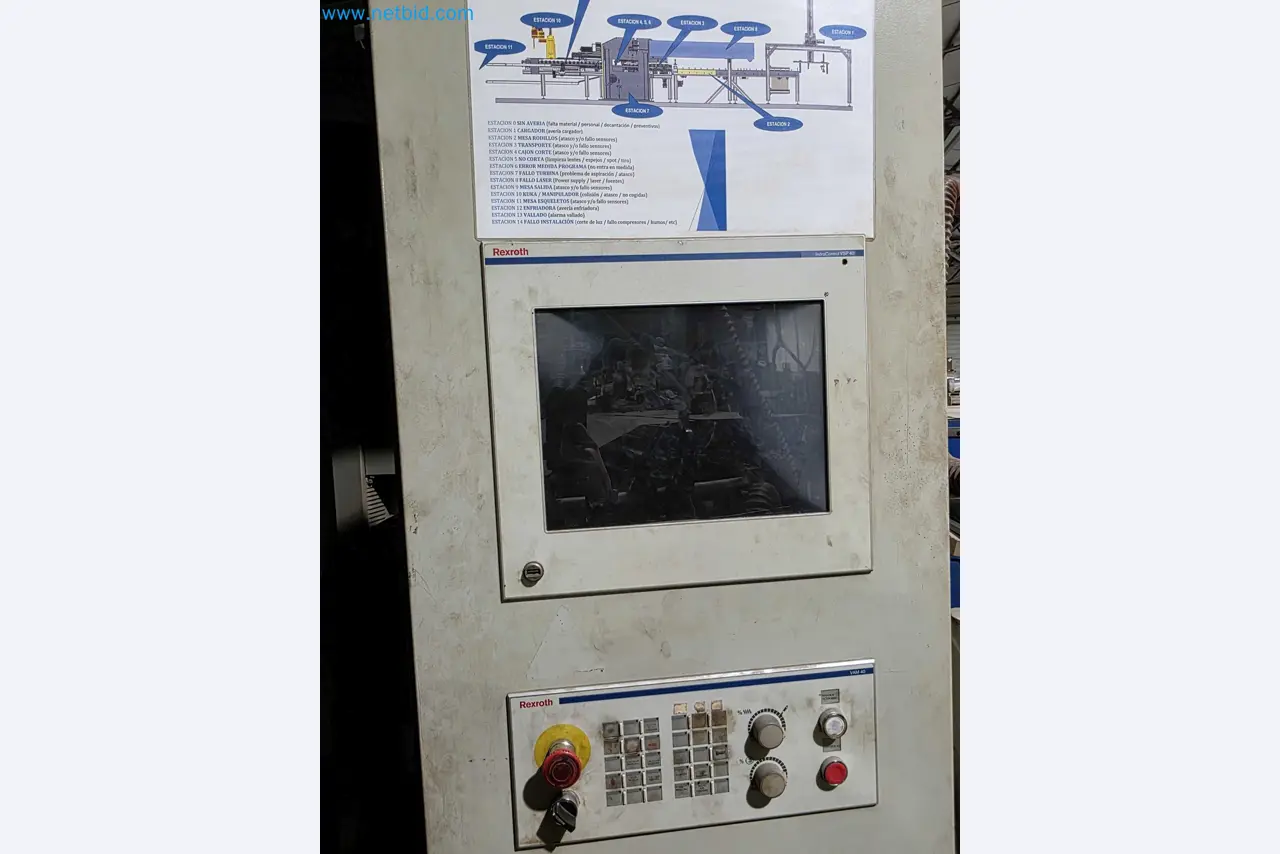 Likvidace podniku - Použité balicí stroje na balení ovoce a zeleniny (výrobní linka MDF)-22