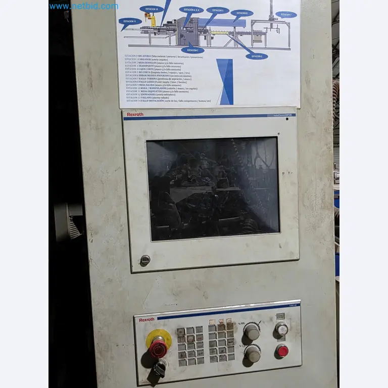 Likvidace podniku - Použité balicí stroje na balení ovoce a zeleniny (výrobní linka MDF)-22