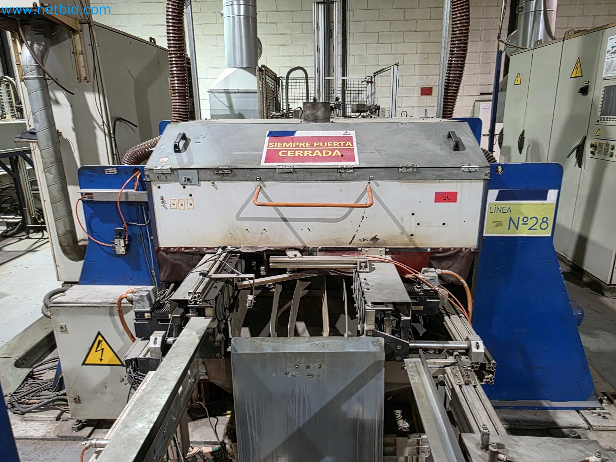 Likvidace podniku - Použité balicí stroje na balení ovoce a zeleniny (výrobní linka MDF)-3