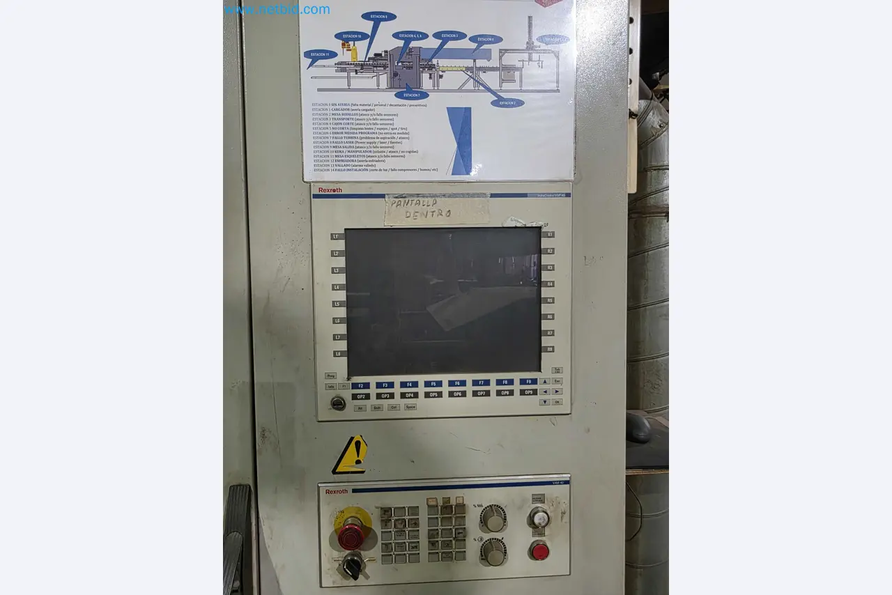 Likvidace podniku - Použité balicí stroje na balení ovoce a zeleniny (výrobní linka MDF)-19