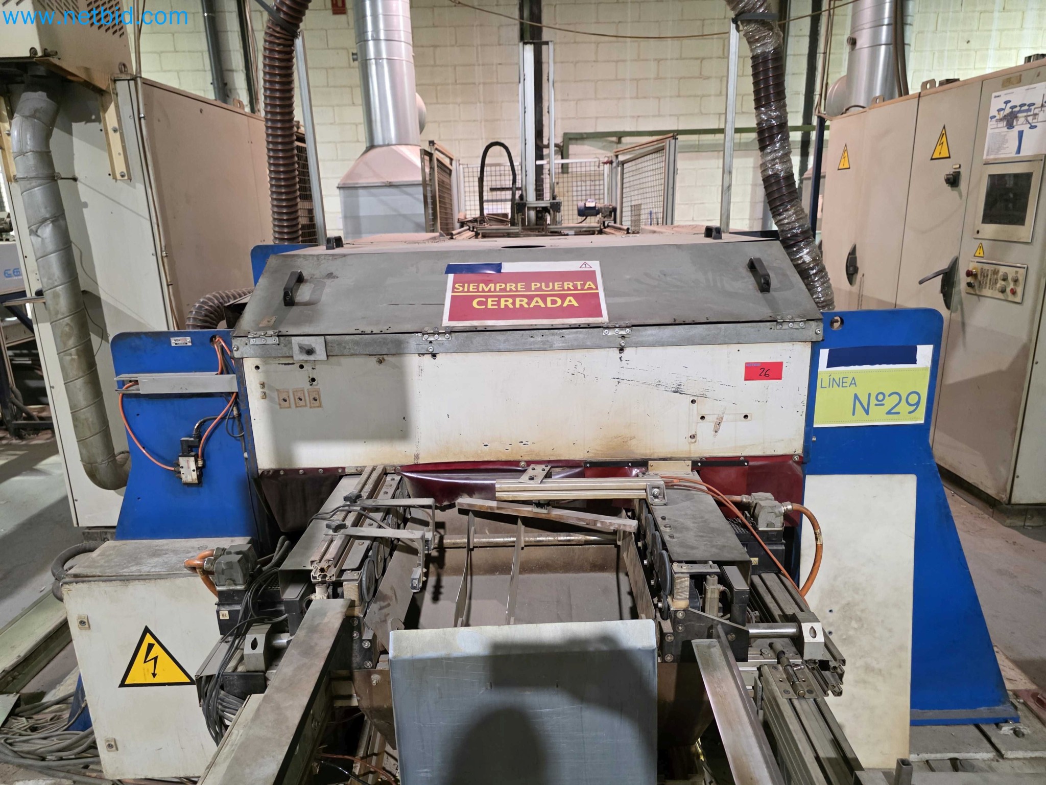 Likvidace podniku - Použité balicí stroje na balení ovoce a zeleniny (výrobní linka MDF)-3