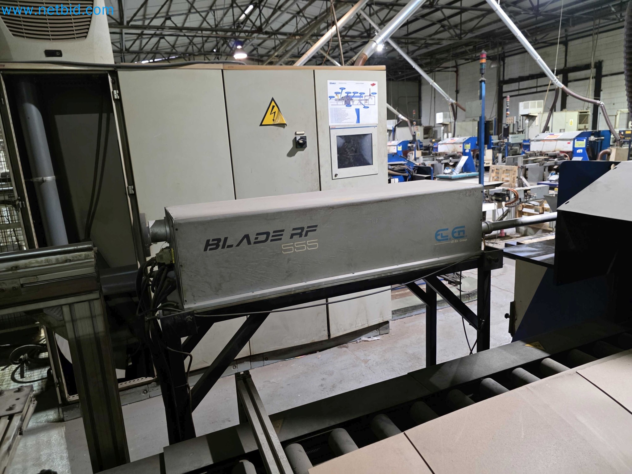 Liquidação de empresas - Máquinas de embalagem usadas para embalagem de frutas e legumes (linha de produção de MDF)-12