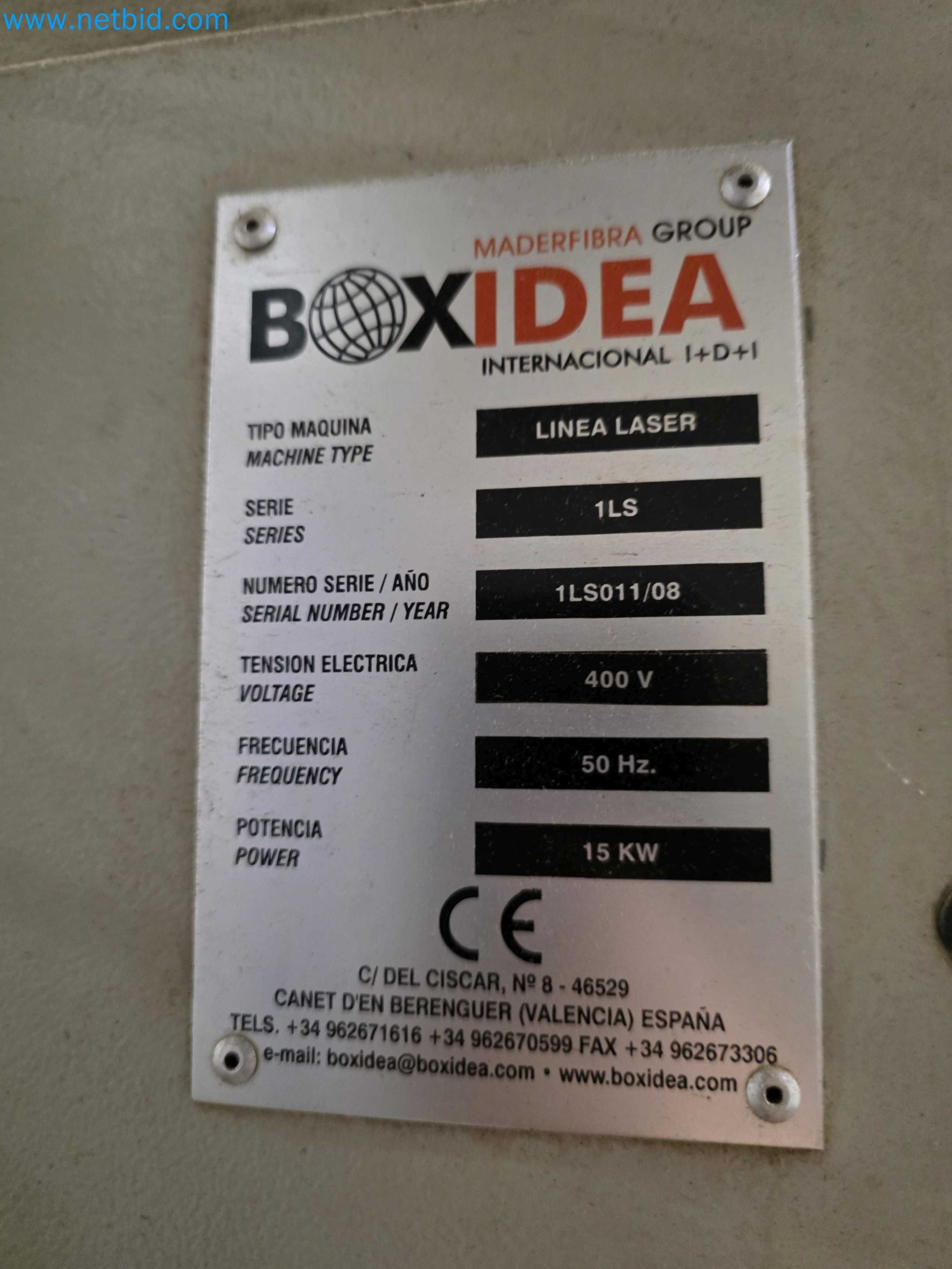 Liquidação de empresas - Máquinas de embalagem usadas para embalagem de frutas e legumes (linha de produção de MDF)-19