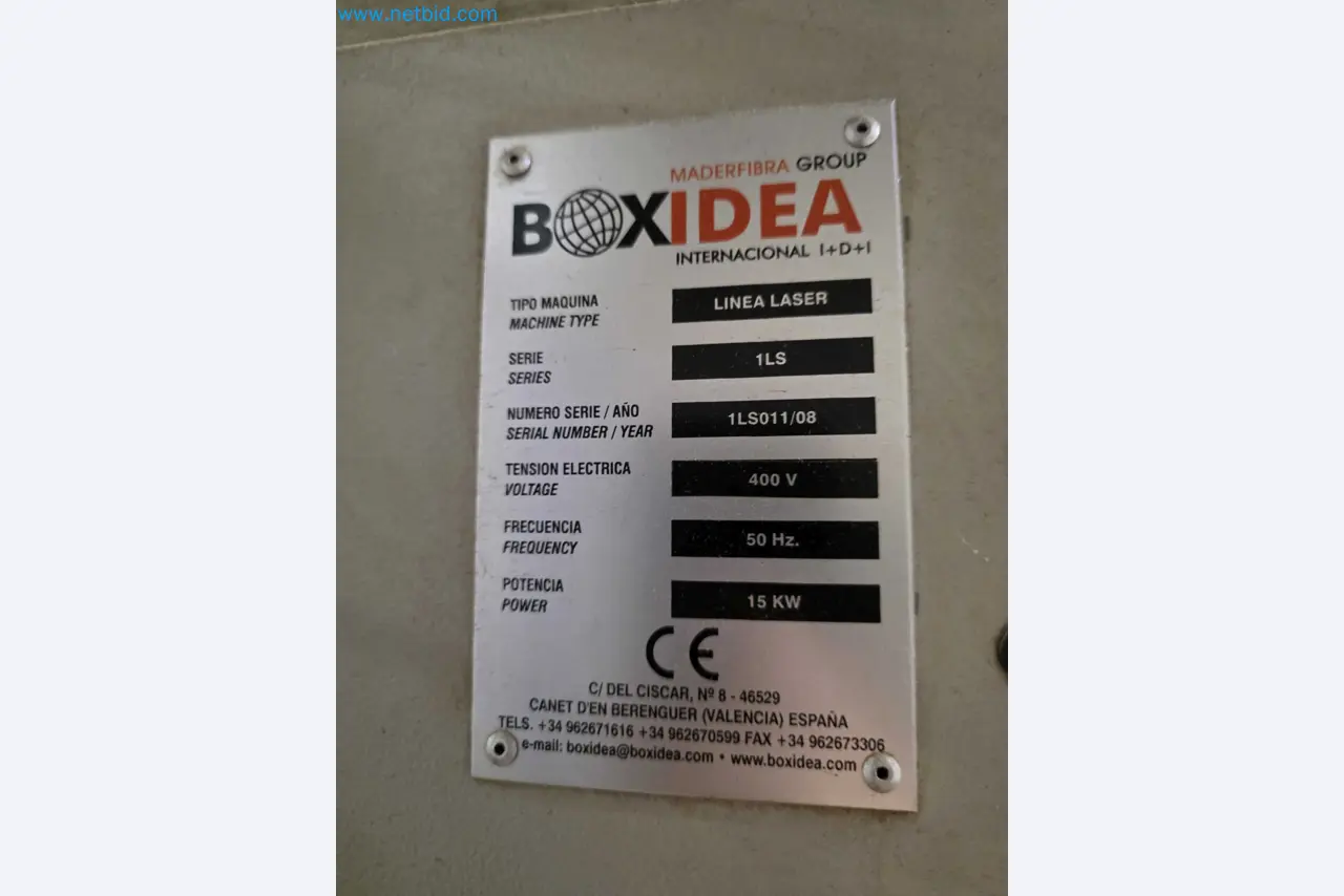 Liquidação de empresas - Máquinas de embalagem usadas para embalagem de frutas e legumes (linha de produção de MDF)-19