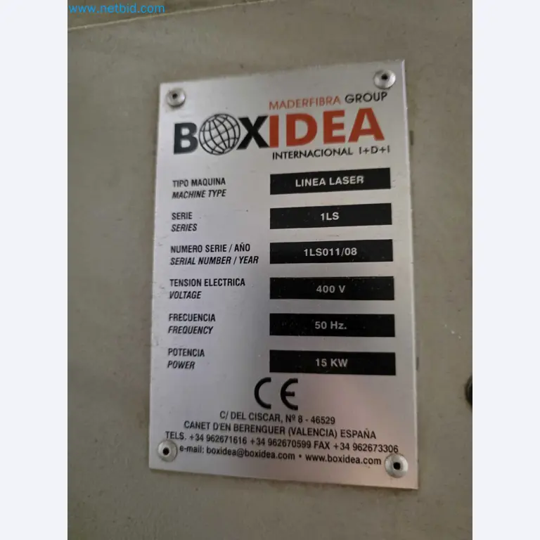 Liquidação de empresas - Máquinas de embalagem usadas para embalagem de frutas e legumes (linha de produção de MDF)-19