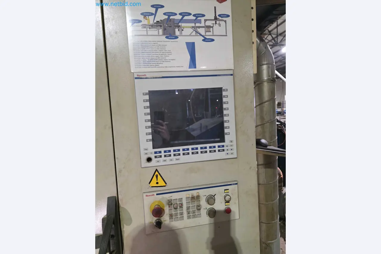 Liquidação de empresas - Máquinas de embalagem usadas para embalagem de frutas e legumes (linha de produção de MDF)-20