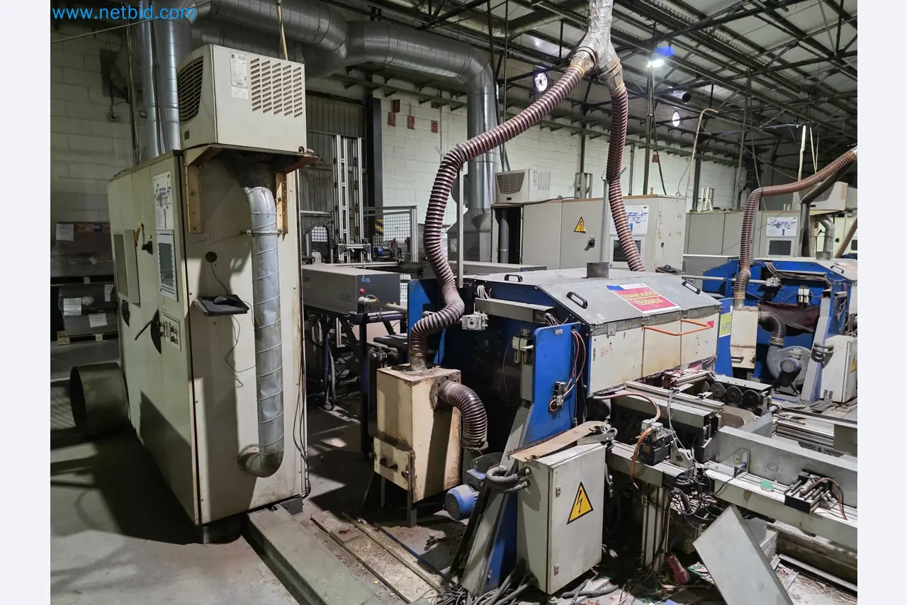 Liquidação de empresas - Máquinas de embalagem usadas para embalagem de frutas e legumes (linha de produção de MDF)-2